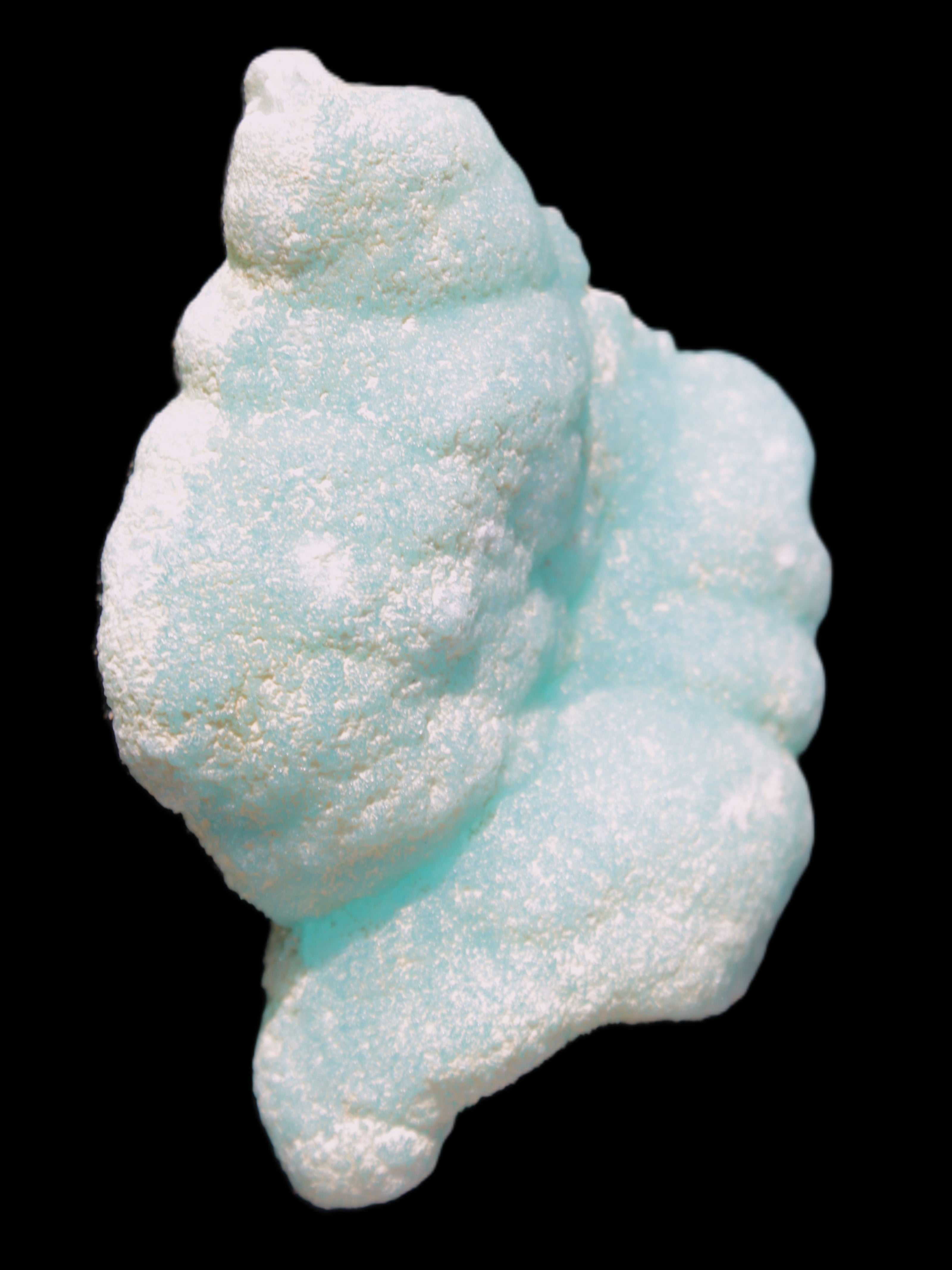 Blue Aragonite specimen 73*22*53mm 100g Rocks and Things Store