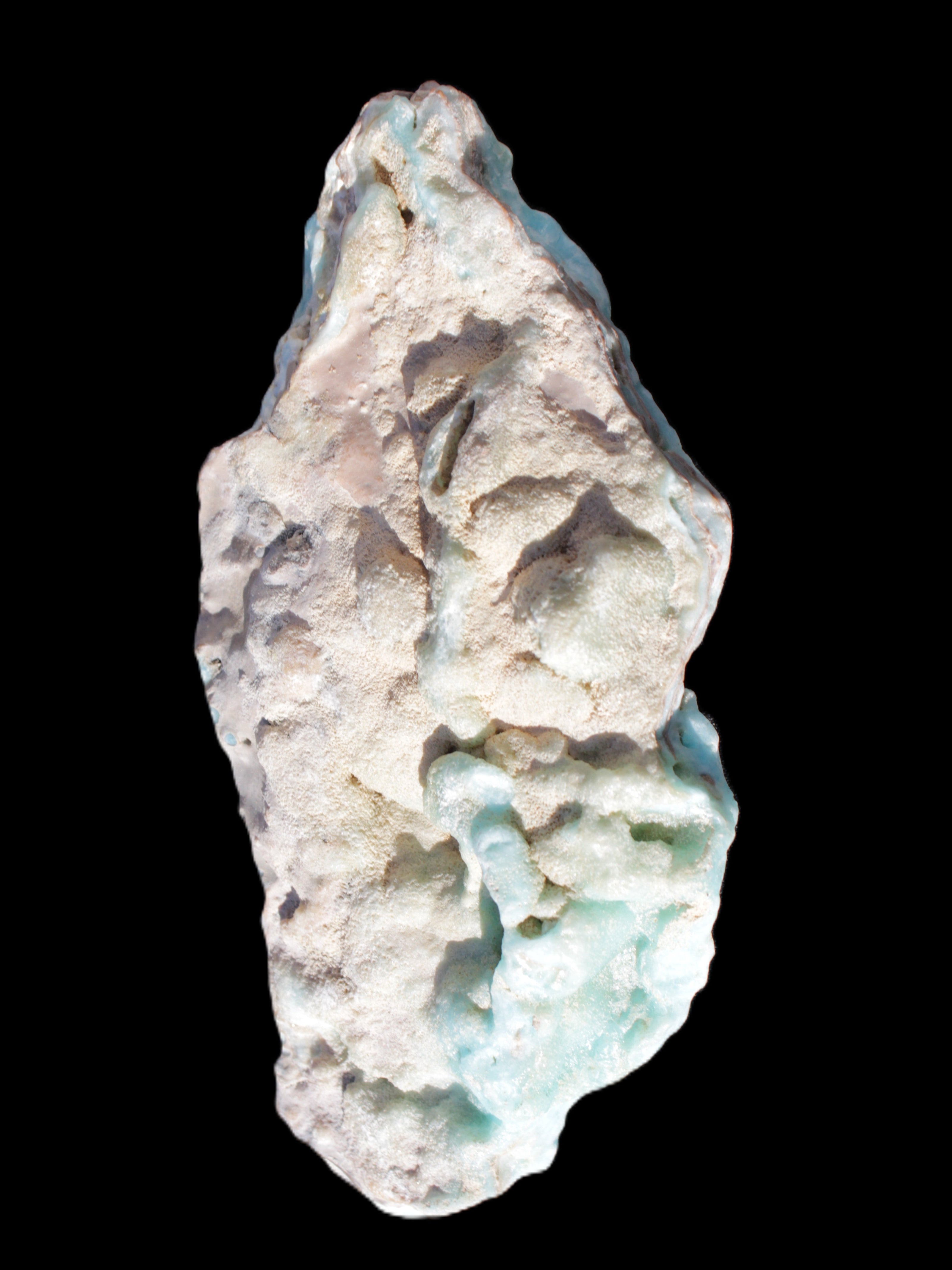 Blue Aragonite specimen 116*22*55mm 146g Rocks and Things Store