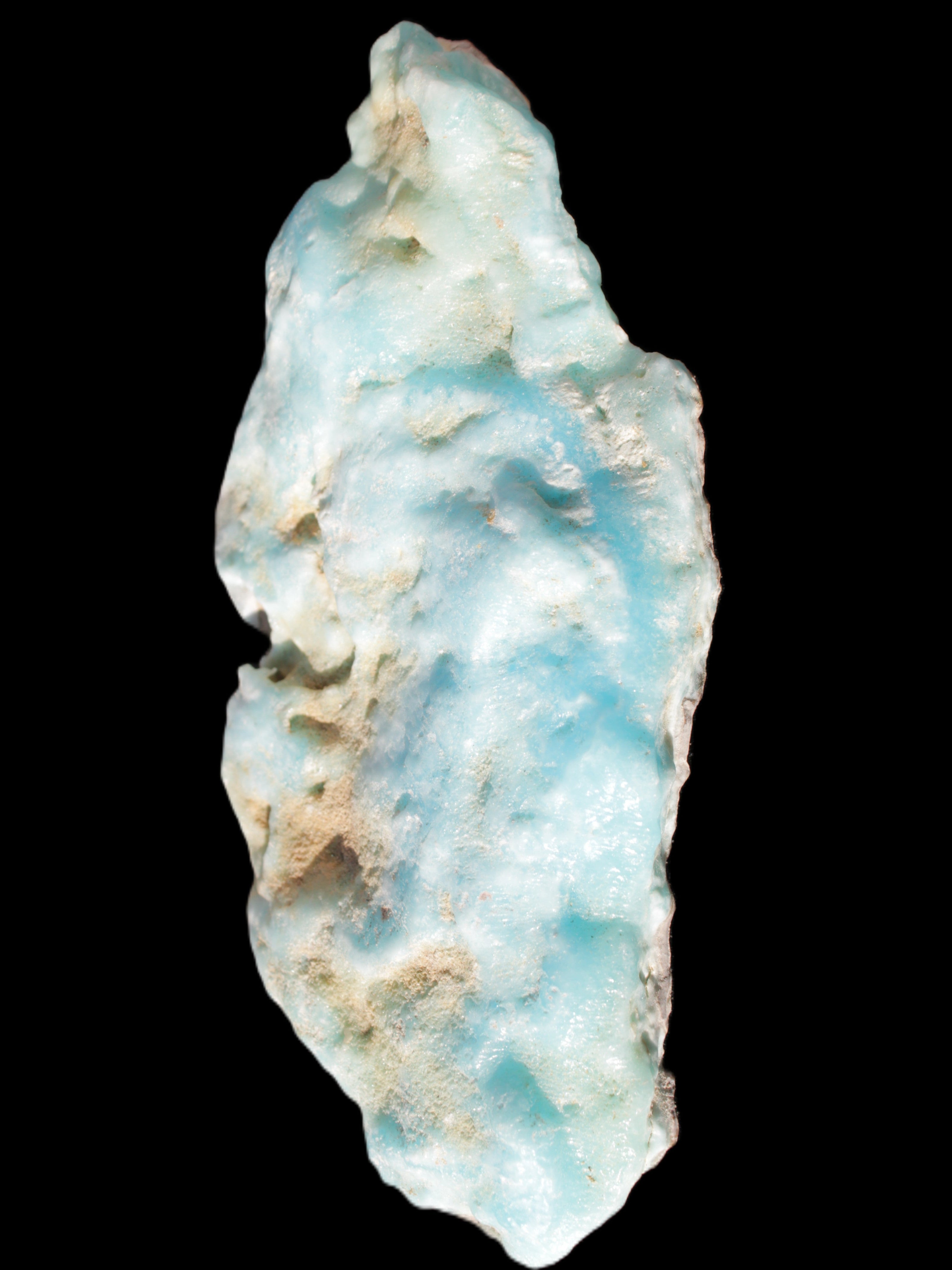 Blue Aragonite specimen 116*22*55mm 146g Rocks and Things Store