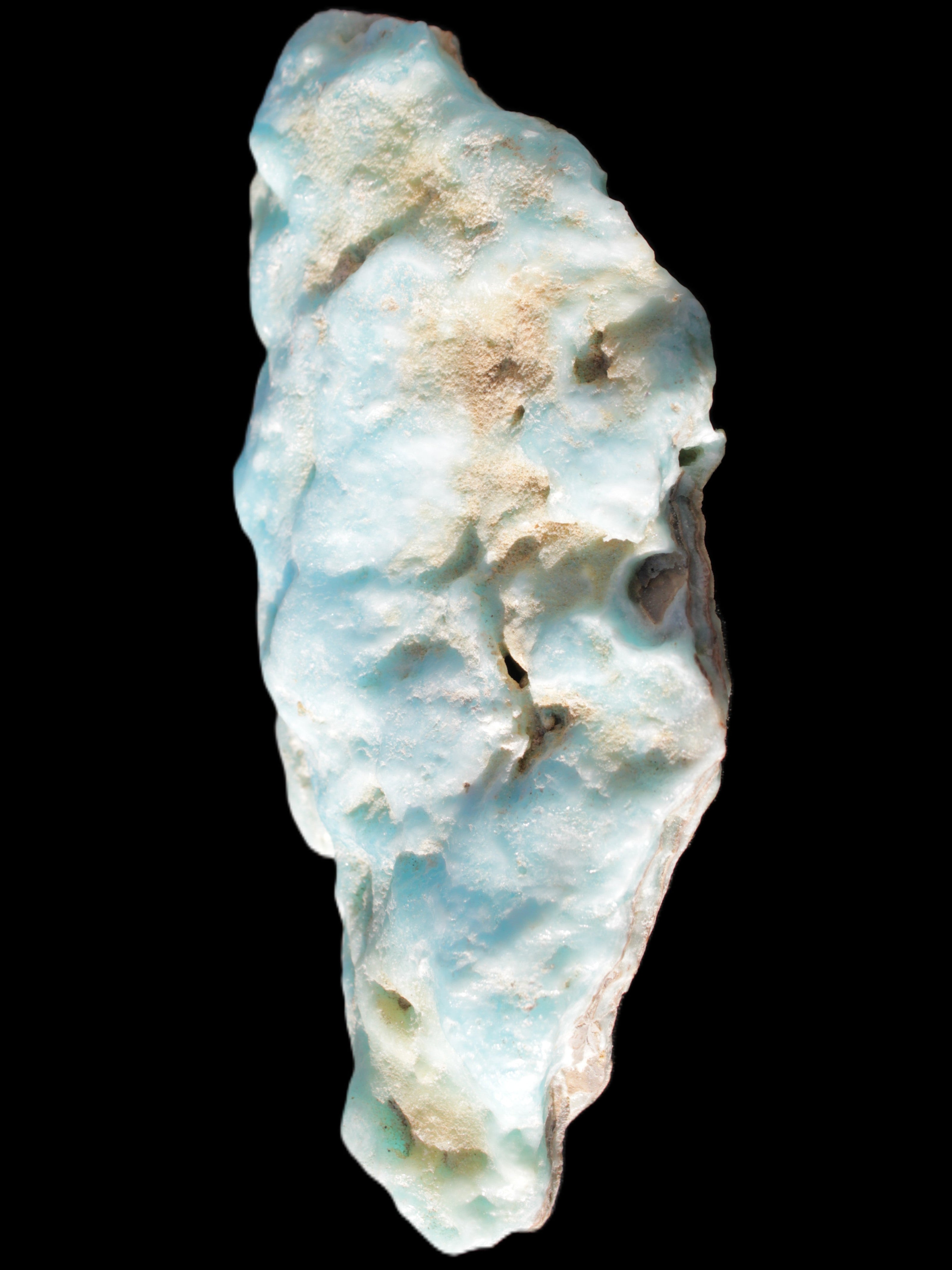 Blue Aragonite specimen 116*22*55mm 146g Rocks and Things Store