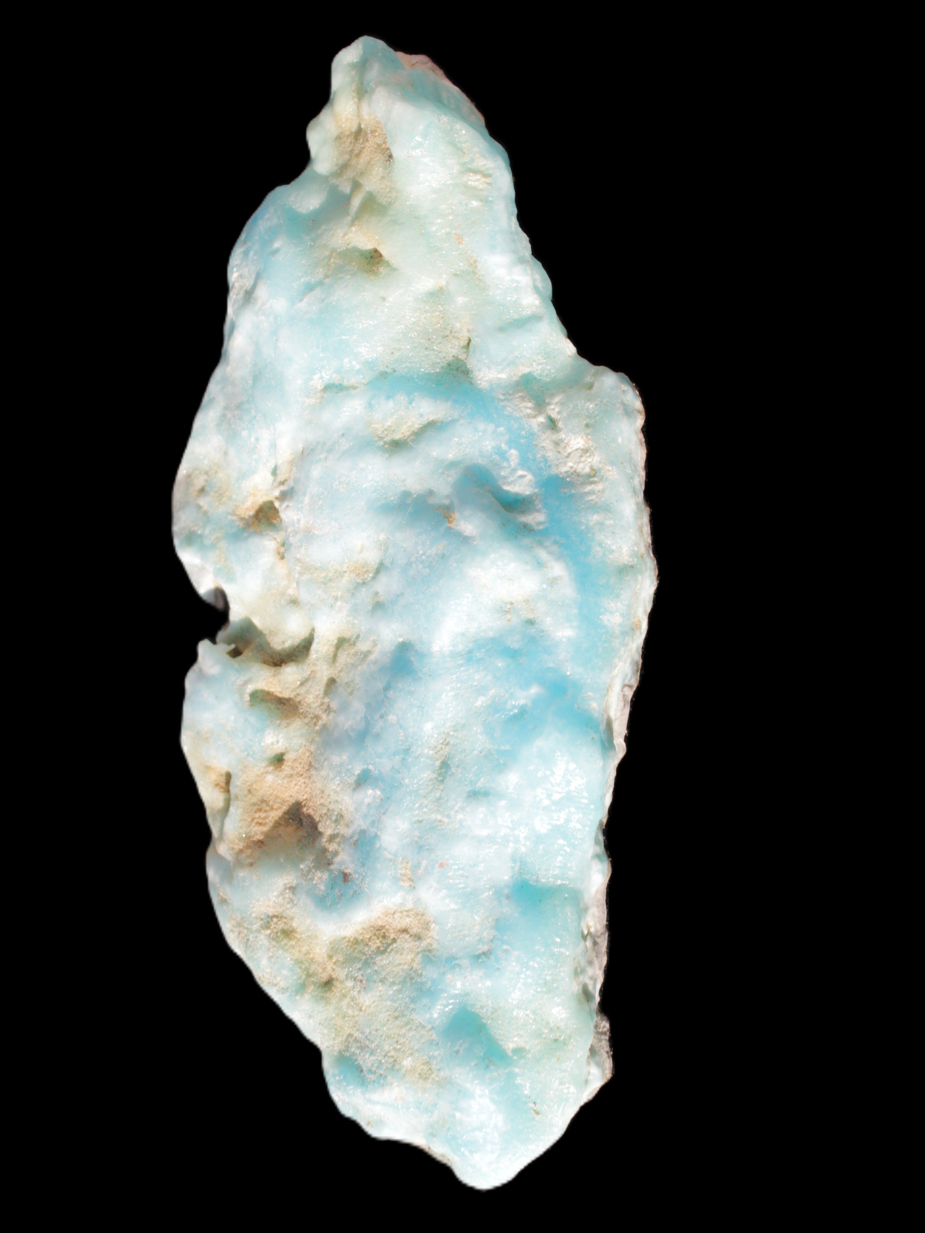 Blue Aragonite specimen 116*22*55mm 146g Rocks and Things Store