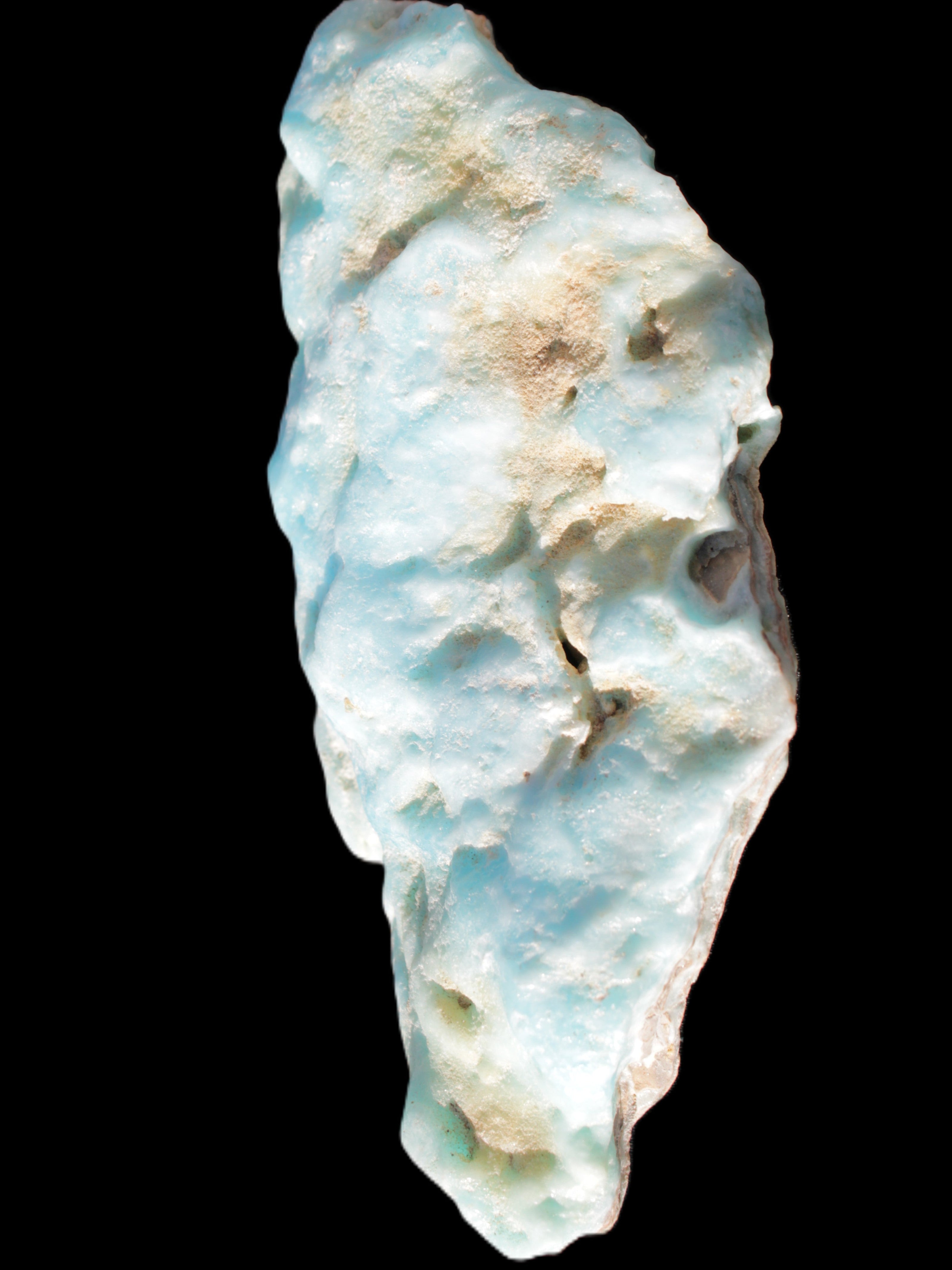 Blue Aragonite specimen 116*22*55mm 146g Rocks and Things Store