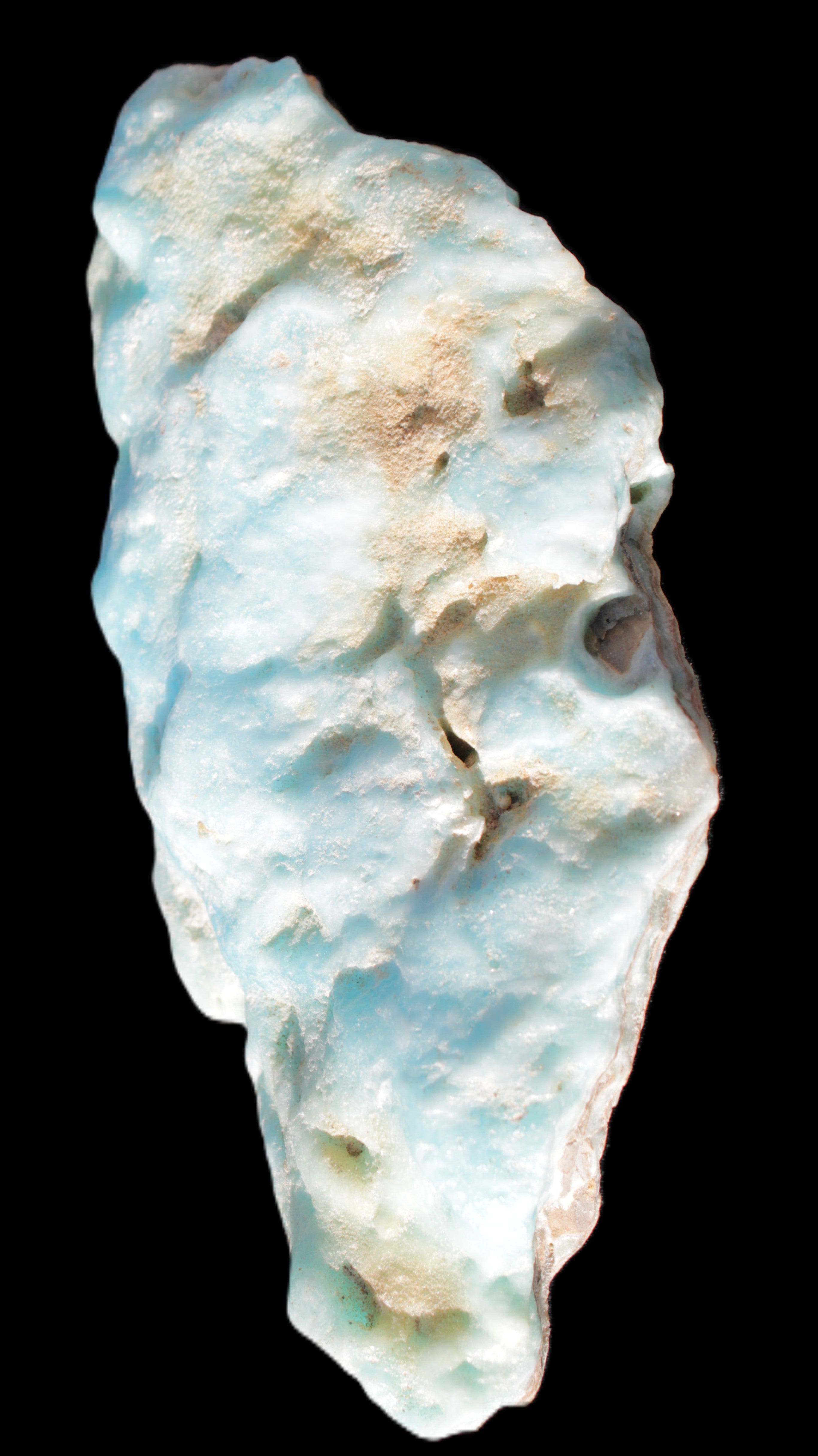 Blue Aragonite specimen 116*22*55mm 146g Rocks and Things Store