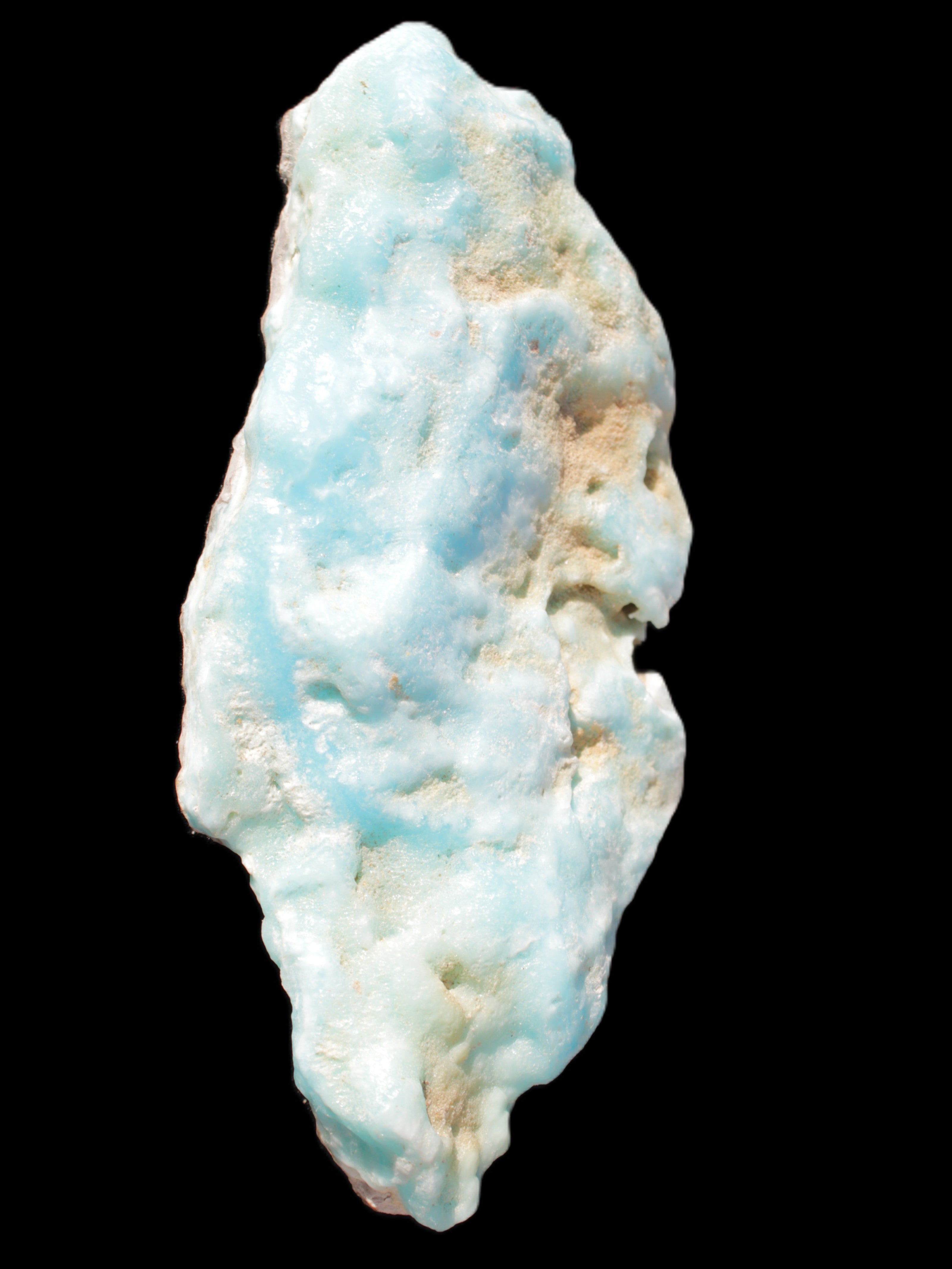 Blue Aragonite specimen 116*22*55mm 146g Rocks and Things Store