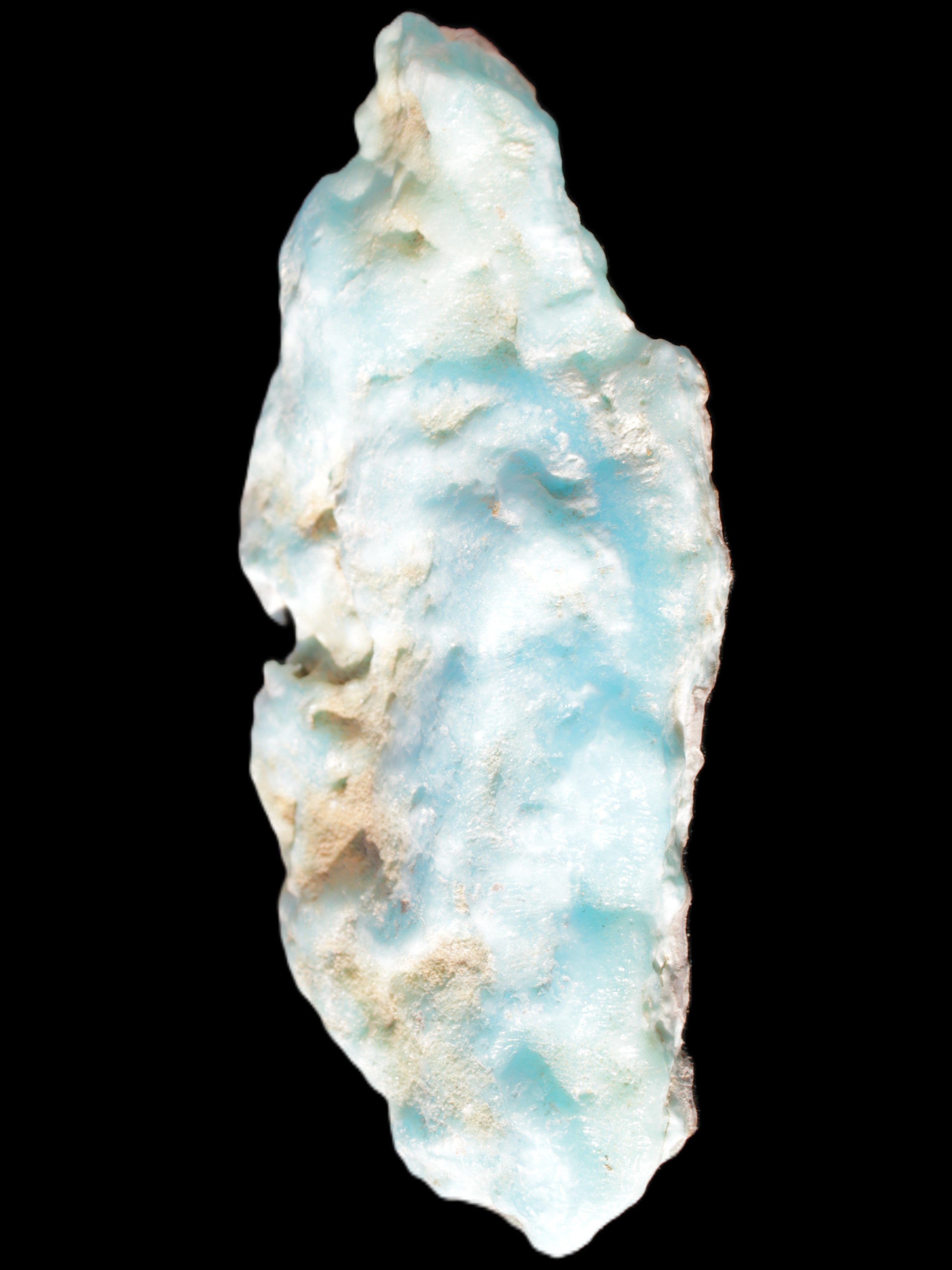 Blue Aragonite specimen 116*22*55mm 146g Rocks and Things Store