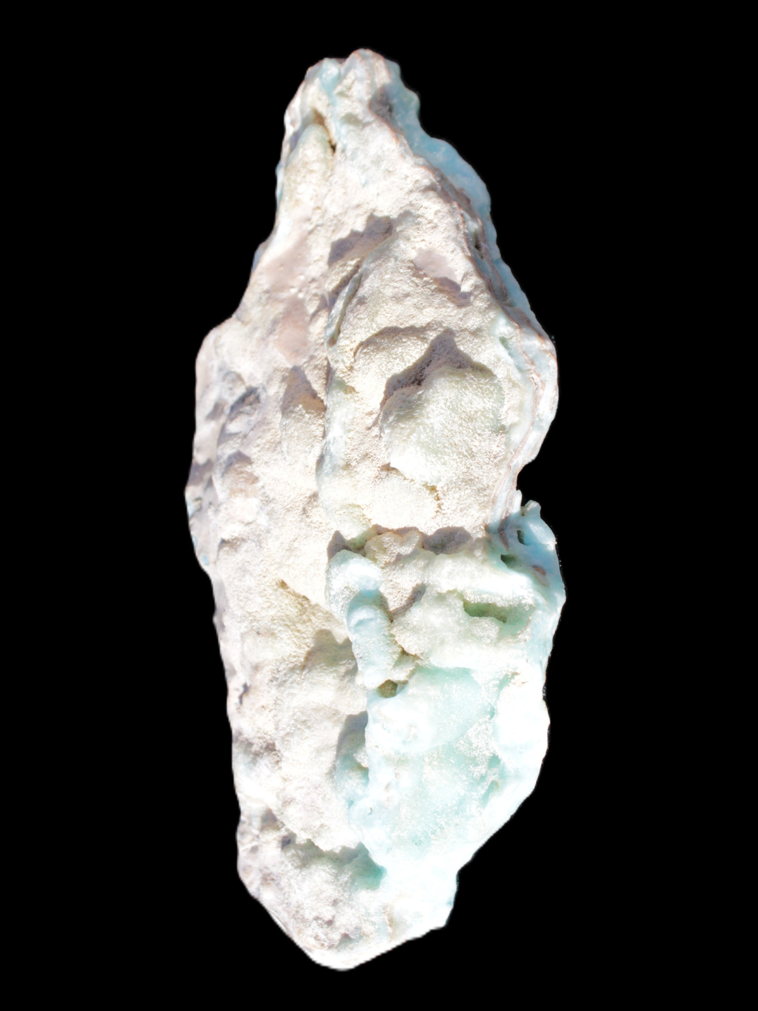 Blue Aragonite specimen 116*22*55mm 146g Rocks and Things Store