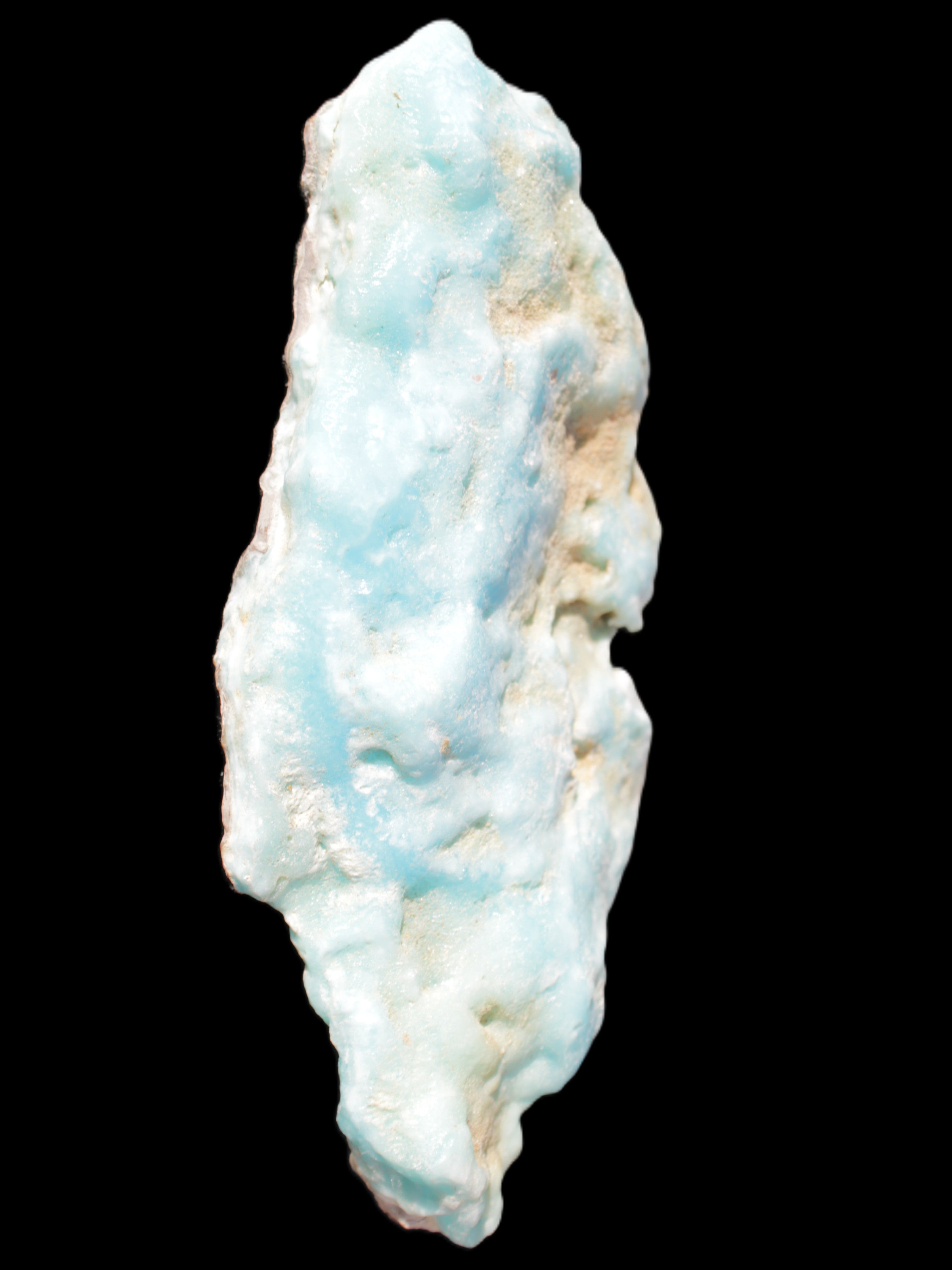 Blue Aragonite specimen 116*22*55mm 146g Rocks and Things Store