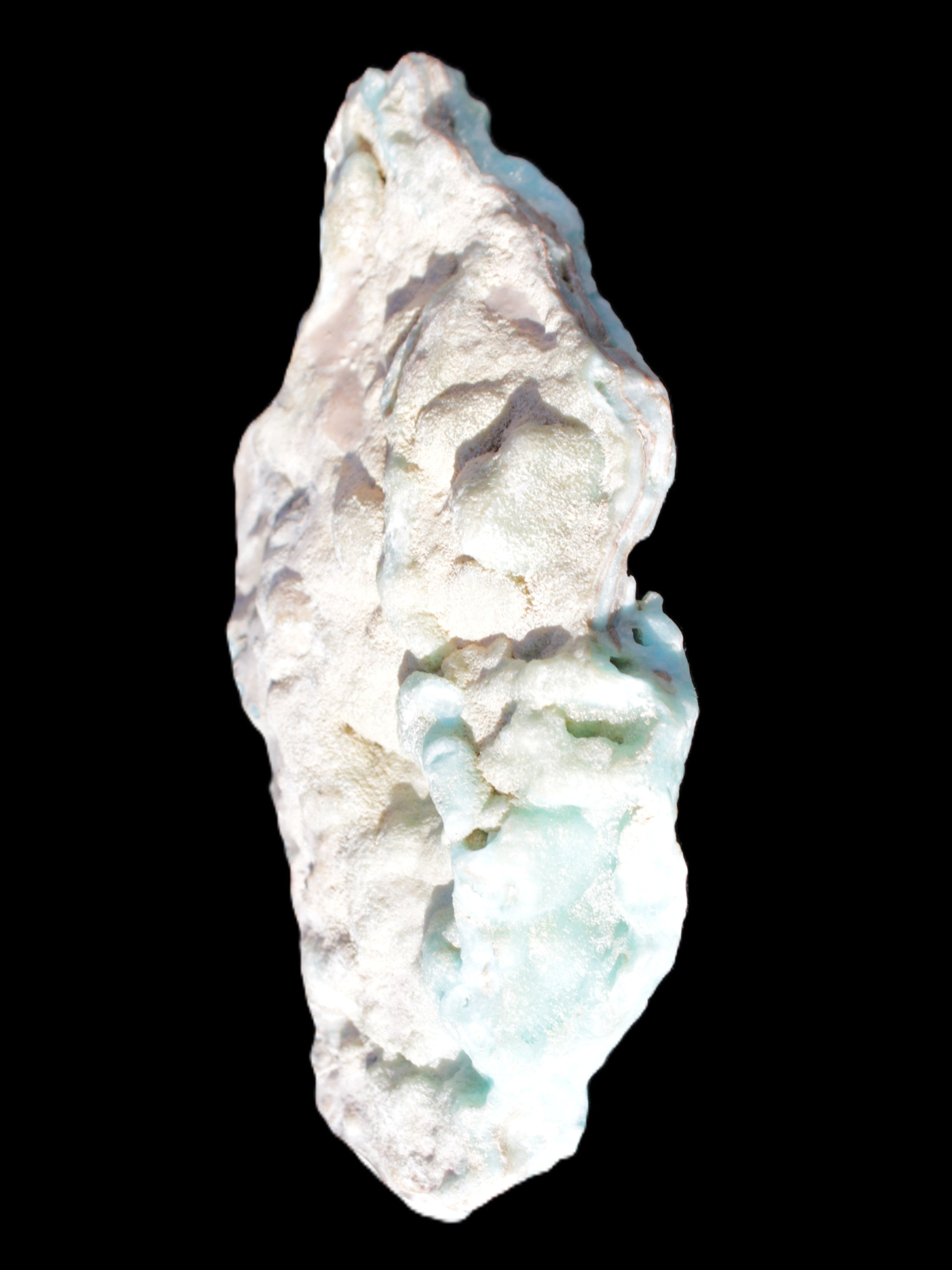 Blue Aragonite specimen 116*22*55mm 146g Rocks and Things Store