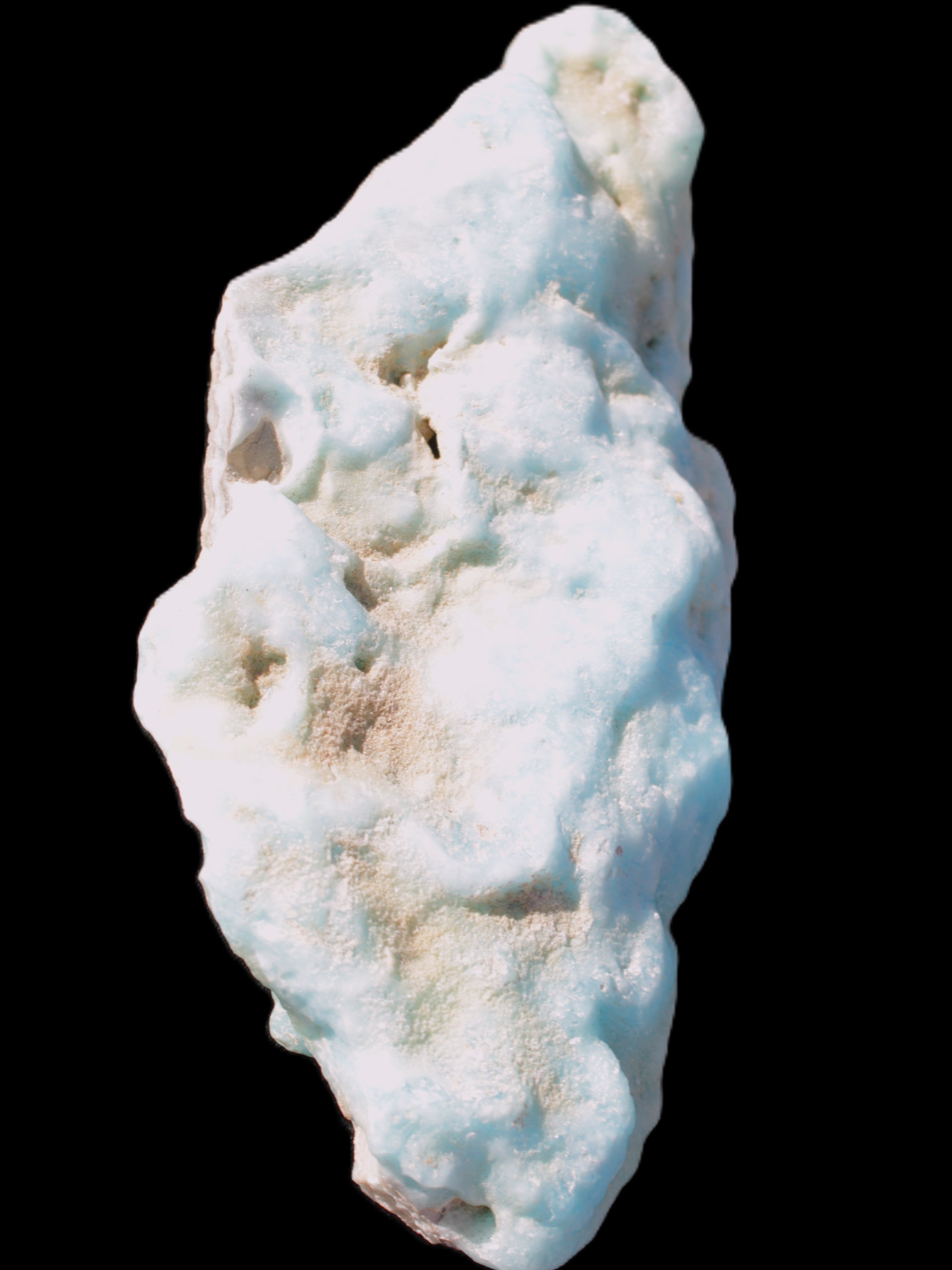 Blue Aragonite specimen 116*22*55mm 146g Rocks and Things Store