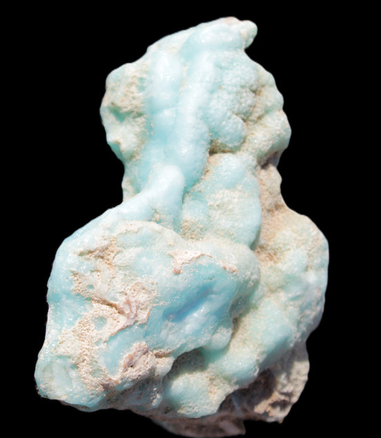 Blue Aragonite specimen 93*34*75mm 228g Rocks and Things Store