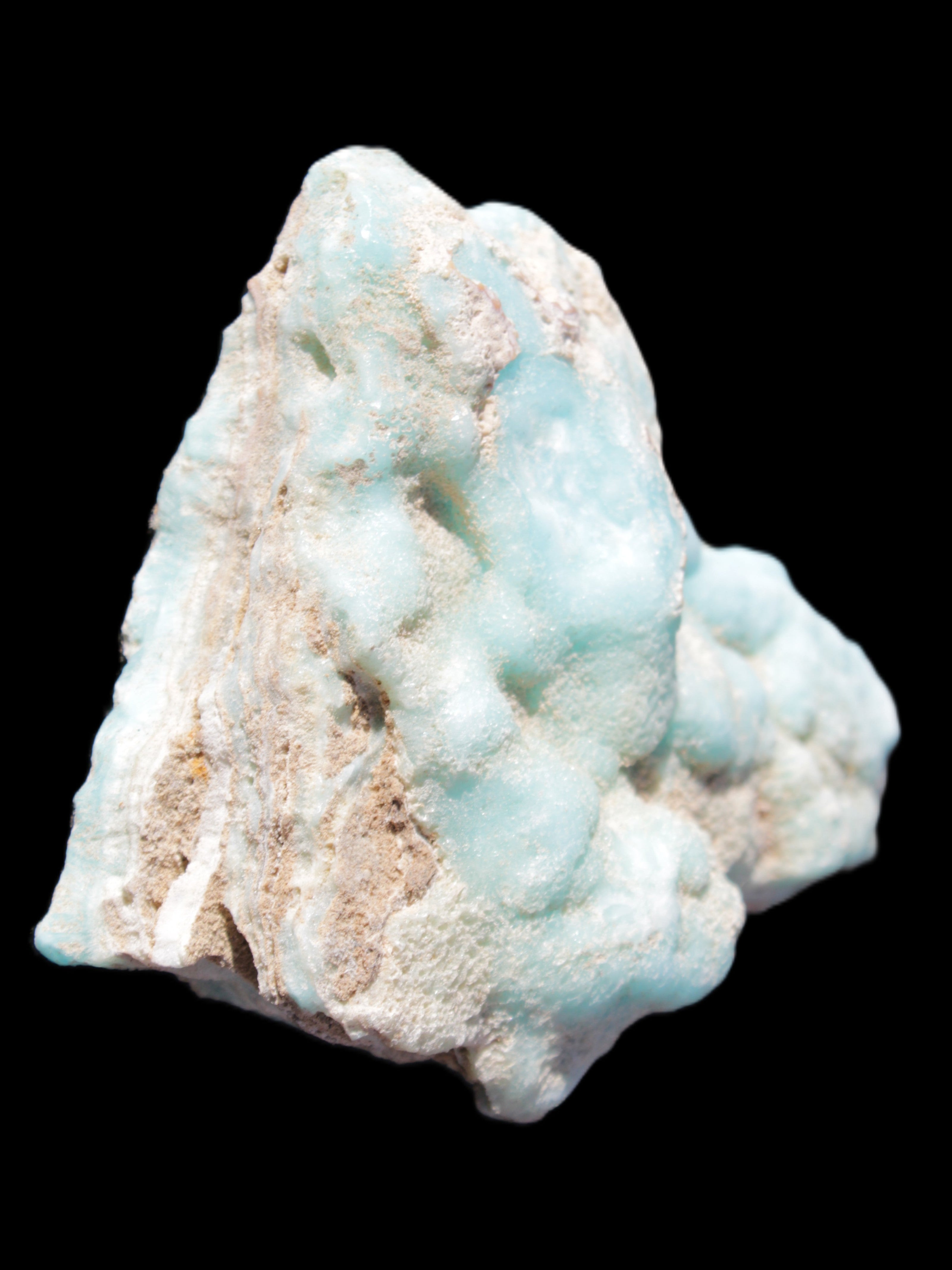 Blue Aragonite specimen 93*34*75mm 228g Rocks and Things Store