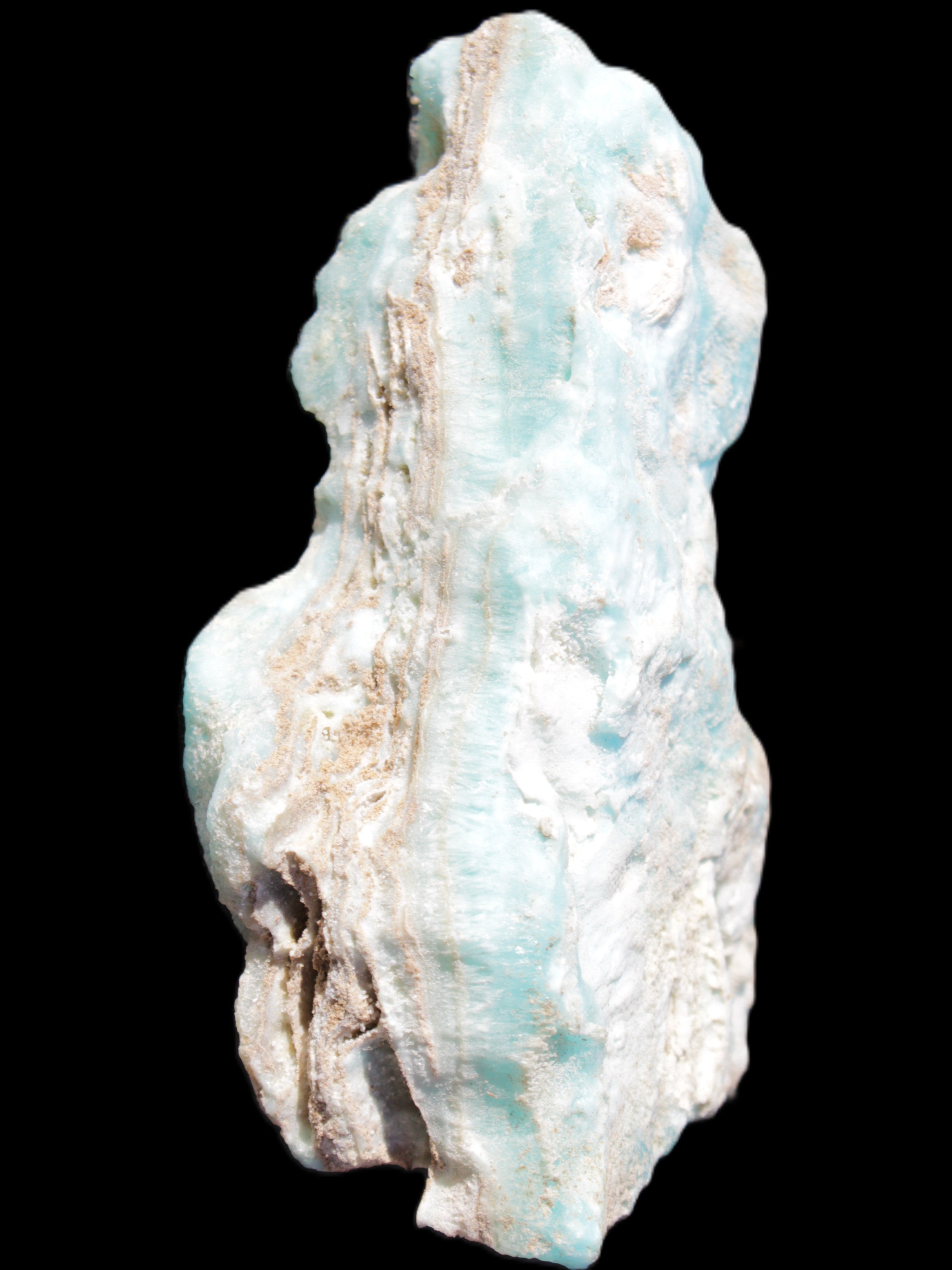 Blue Aragonite specimen 93*34*75mm 228g Rocks and Things Store