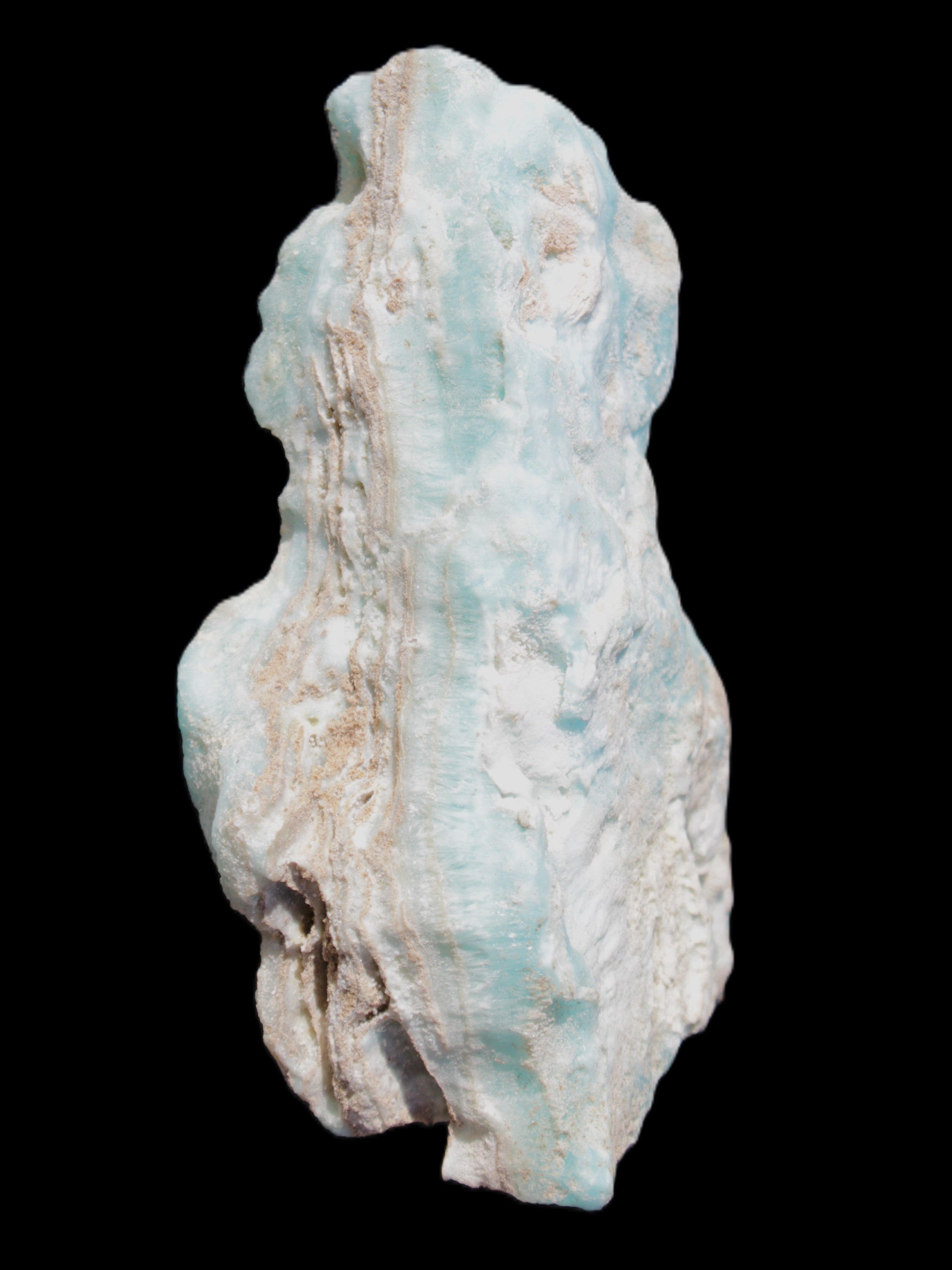 Blue Aragonite specimen 93*34*75mm 228g Rocks and Things Store