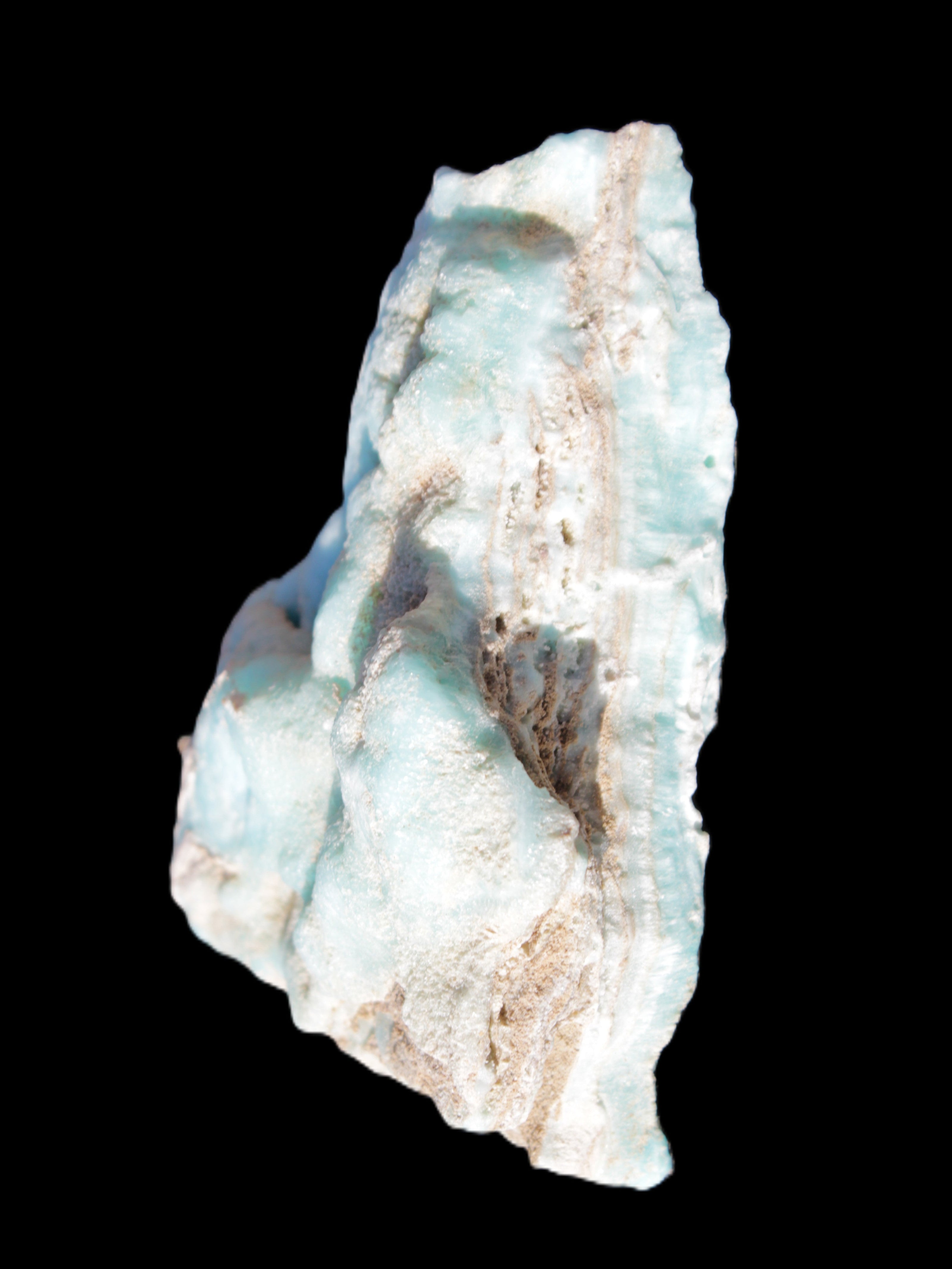 Blue Aragonite specimen 93*34*75mm 228g Rocks and Things Store