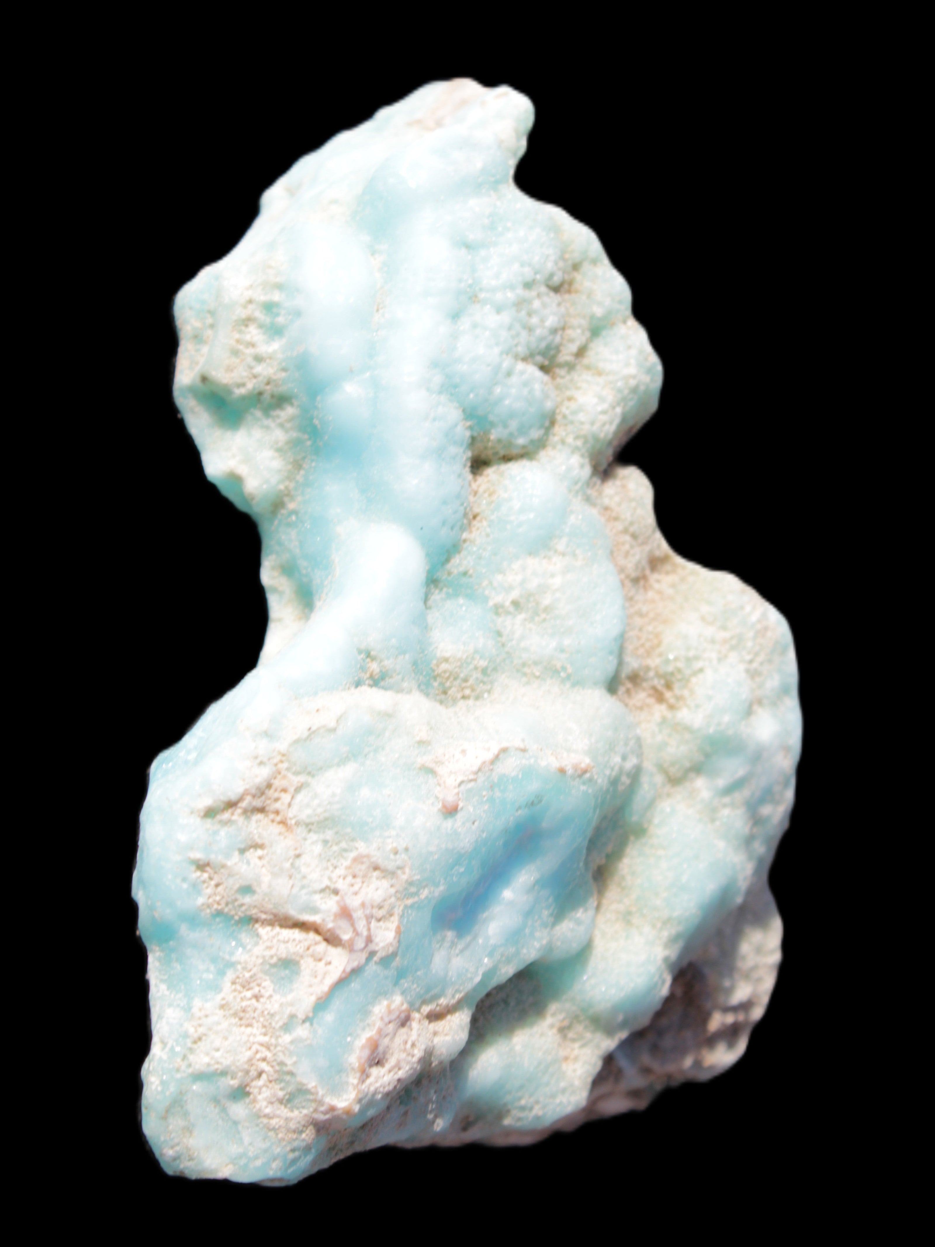 Blue Aragonite specimen 93*34*75mm 228g Rocks and Things Store