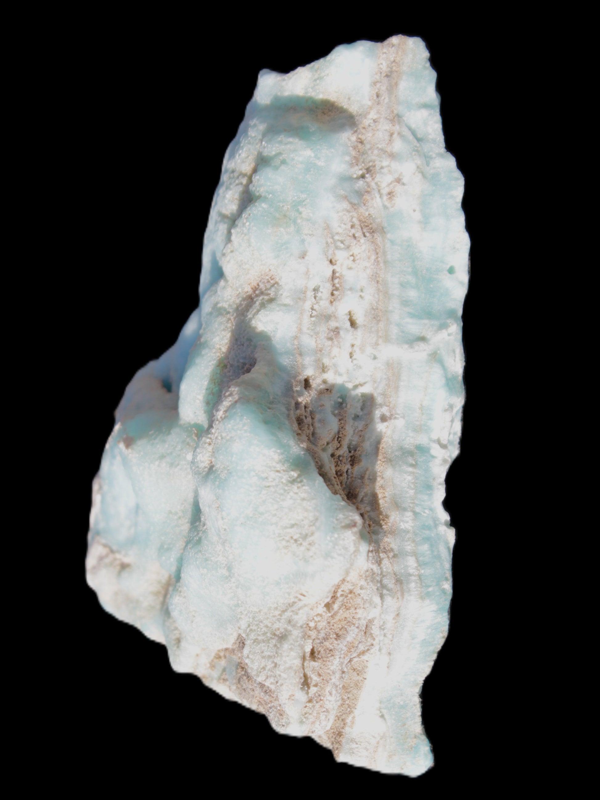 Blue Aragonite specimen 93*34*75mm 228g Rocks and Things Store
