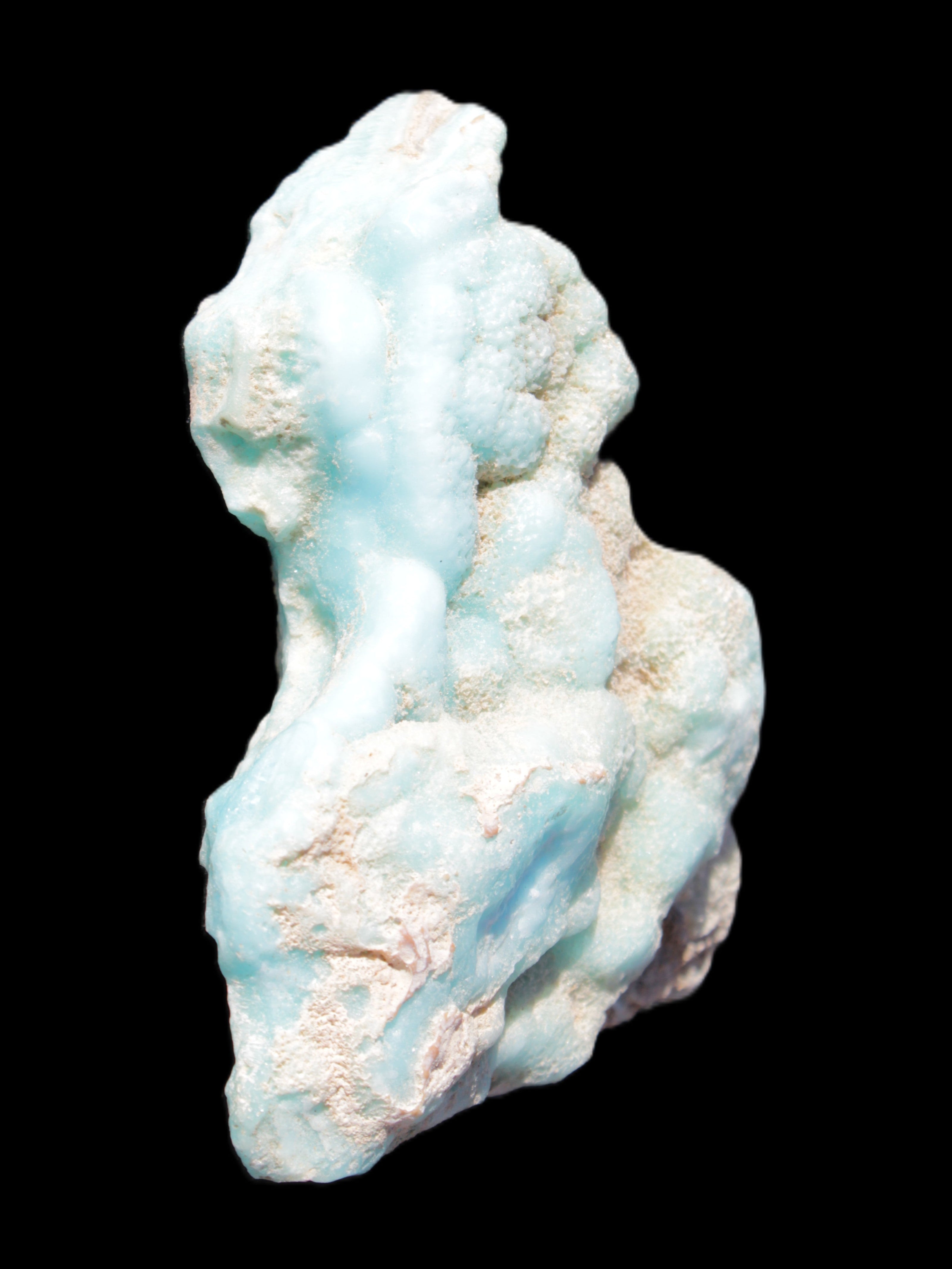 Blue Aragonite specimen 93*34*75mm 228g Rocks and Things Store