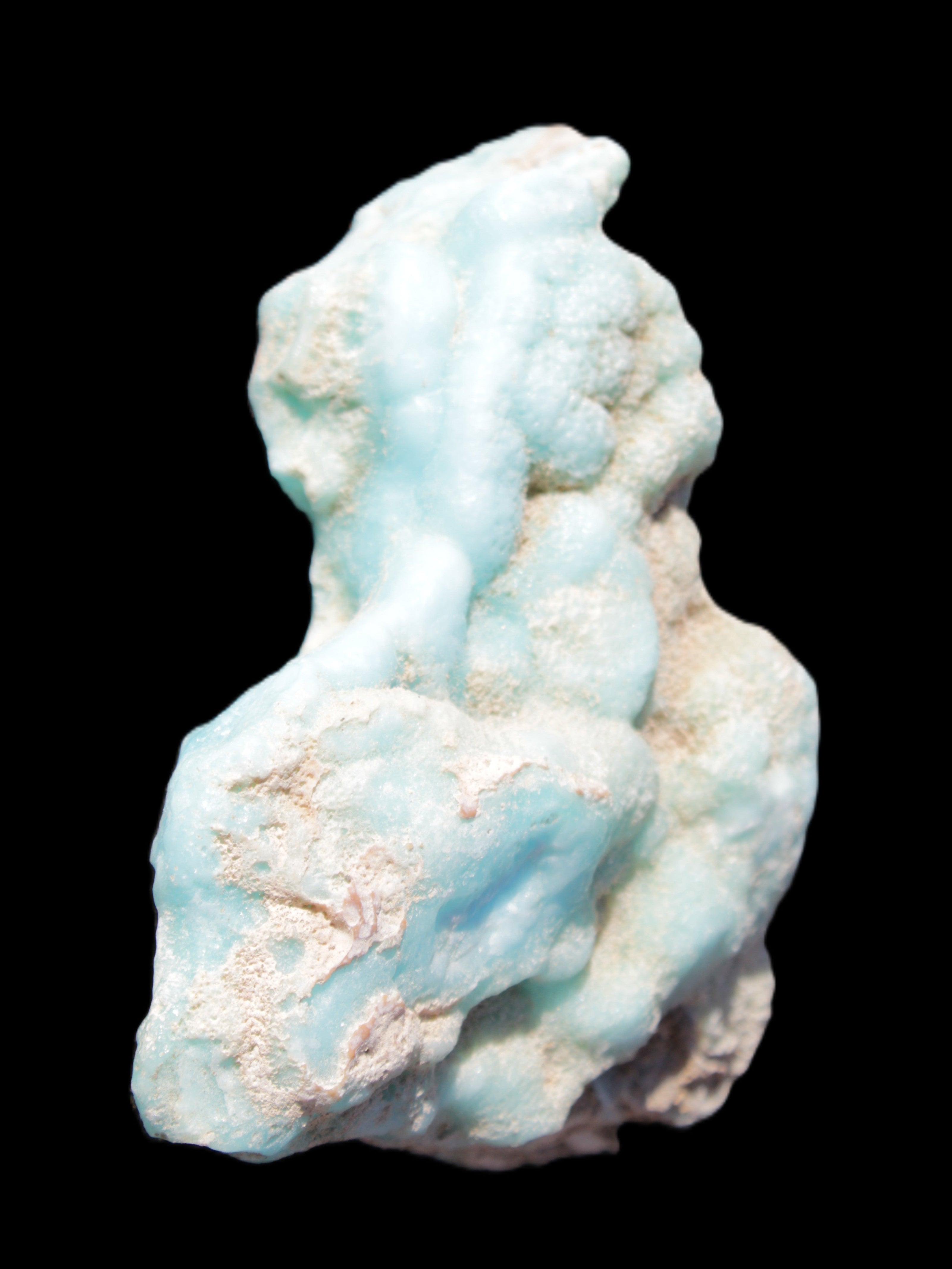 Blue Aragonite specimen 93*34*75mm 228g Rocks and Things Store