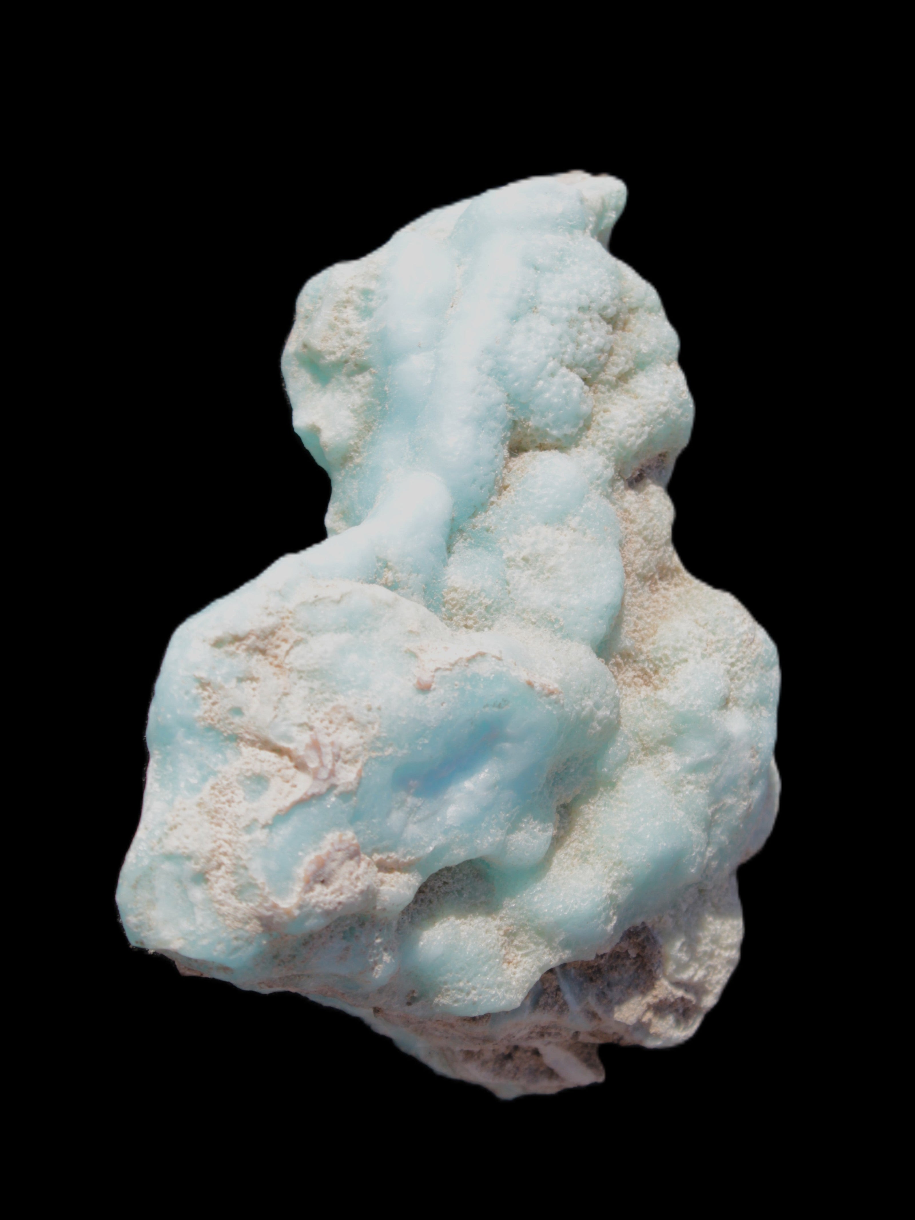 Blue Aragonite specimen 93*34*75mm 228g Rocks and Things Store