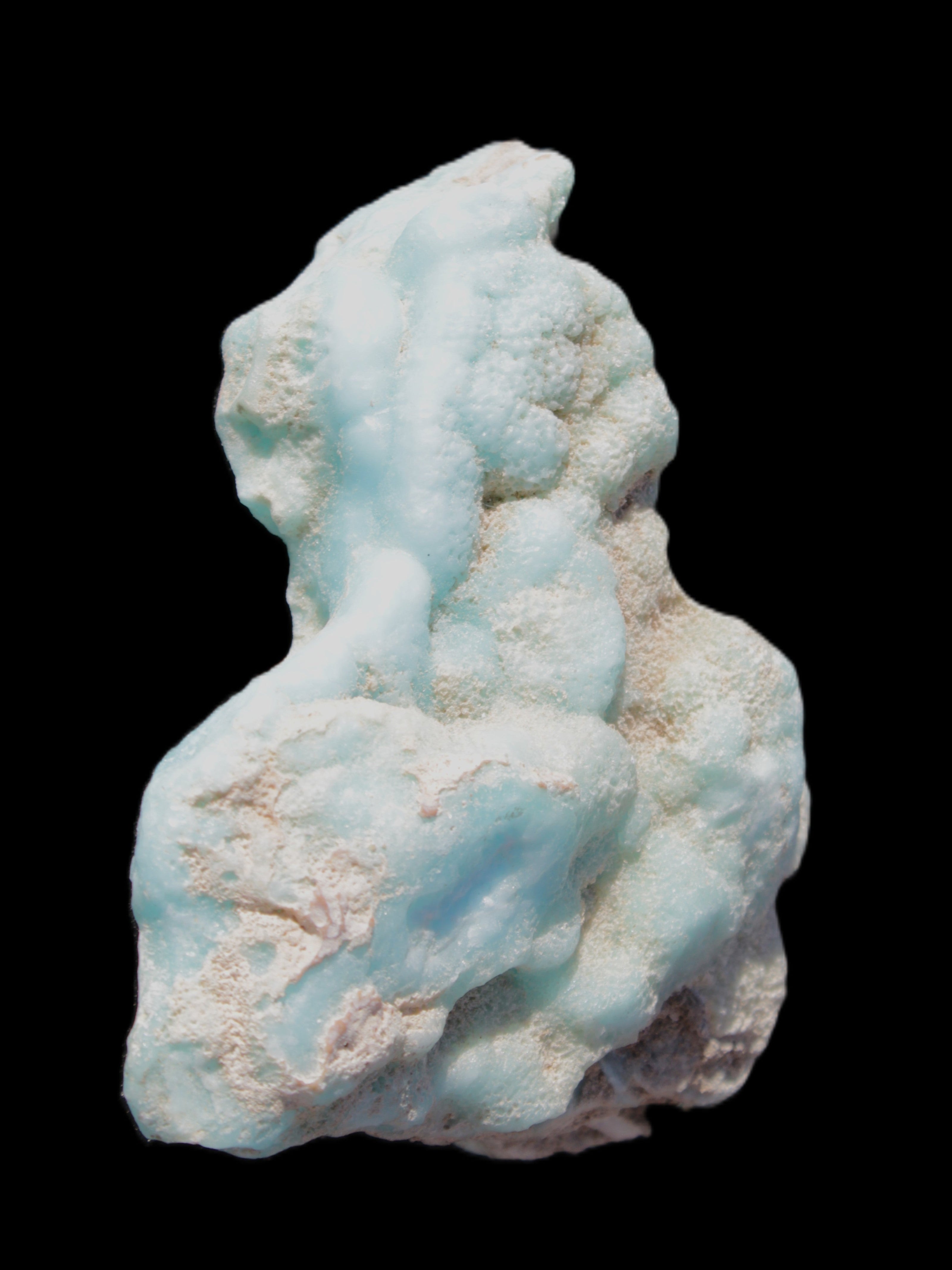 Blue Aragonite specimen 93*34*75mm 228g Rocks and Things Store