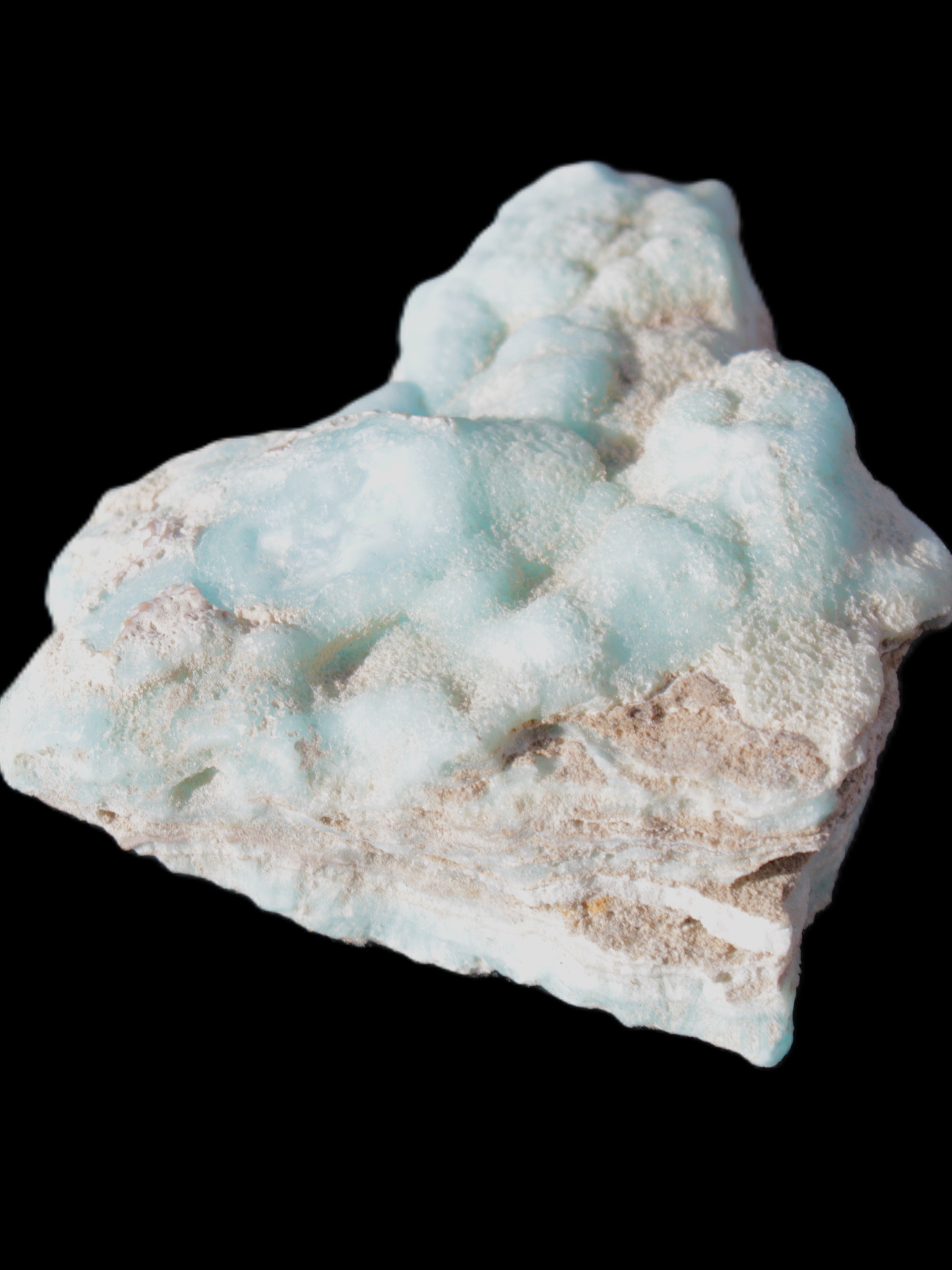 Blue Aragonite specimen 93*34*75mm 228g Rocks and Things Store