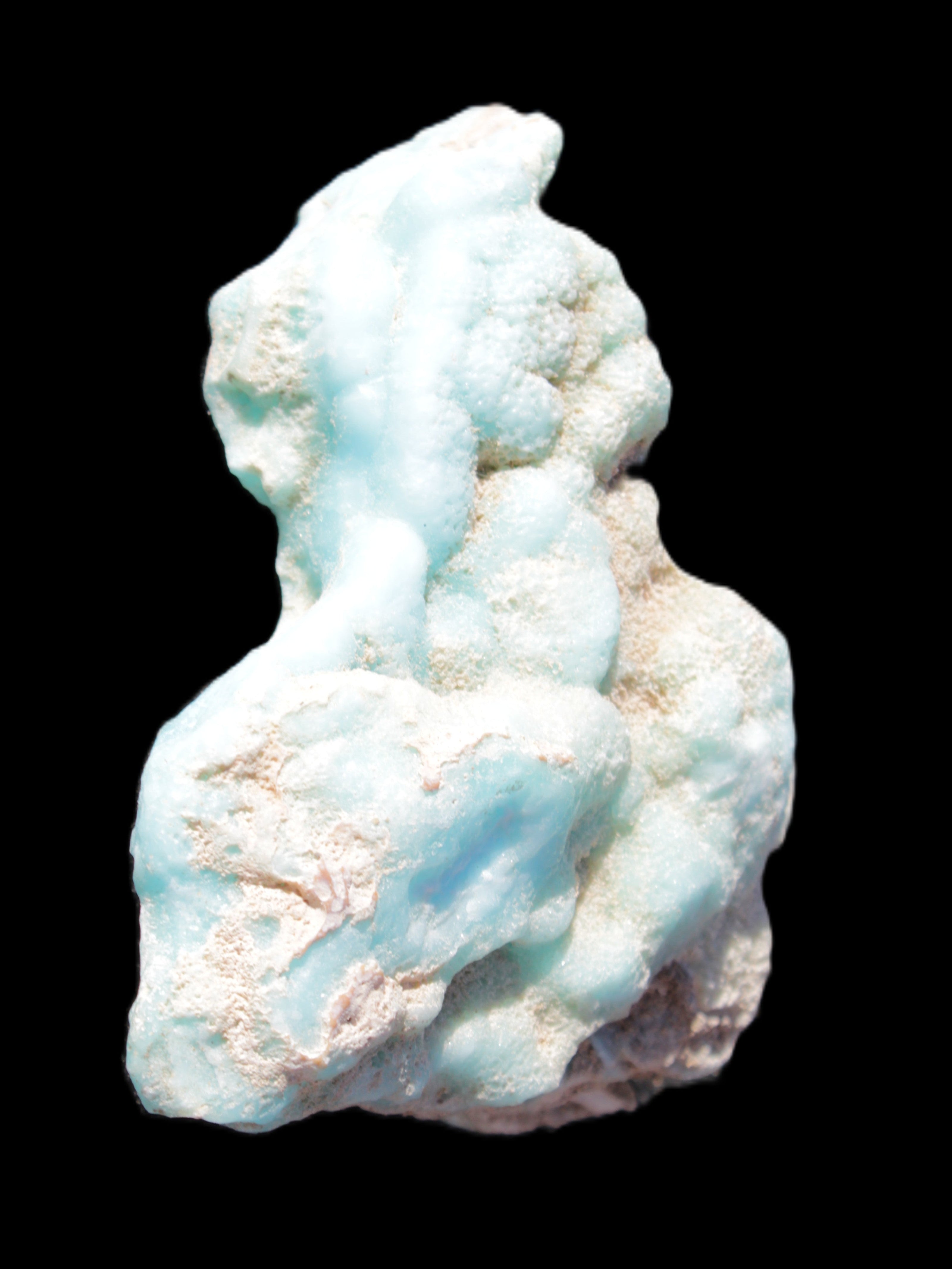 Blue Aragonite specimen 93*34*75mm 228g Rocks and Things Store