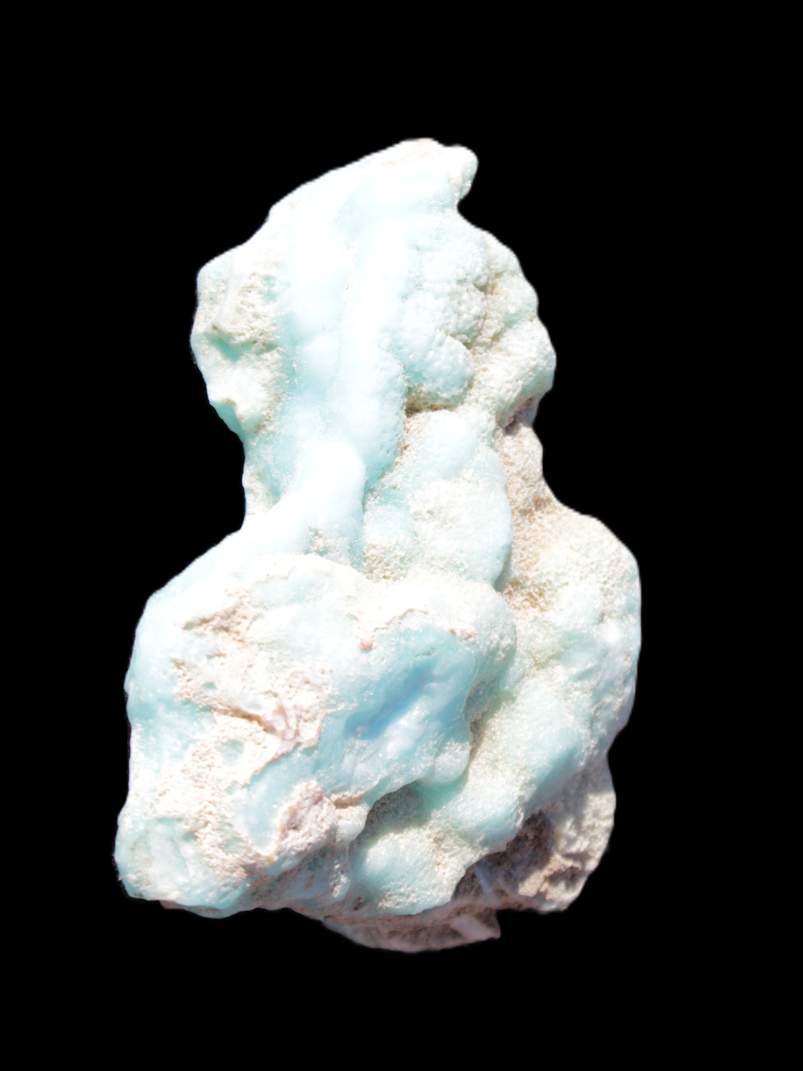 Blue Aragonite specimen 93*34*75mm 228g Rocks and Things Store