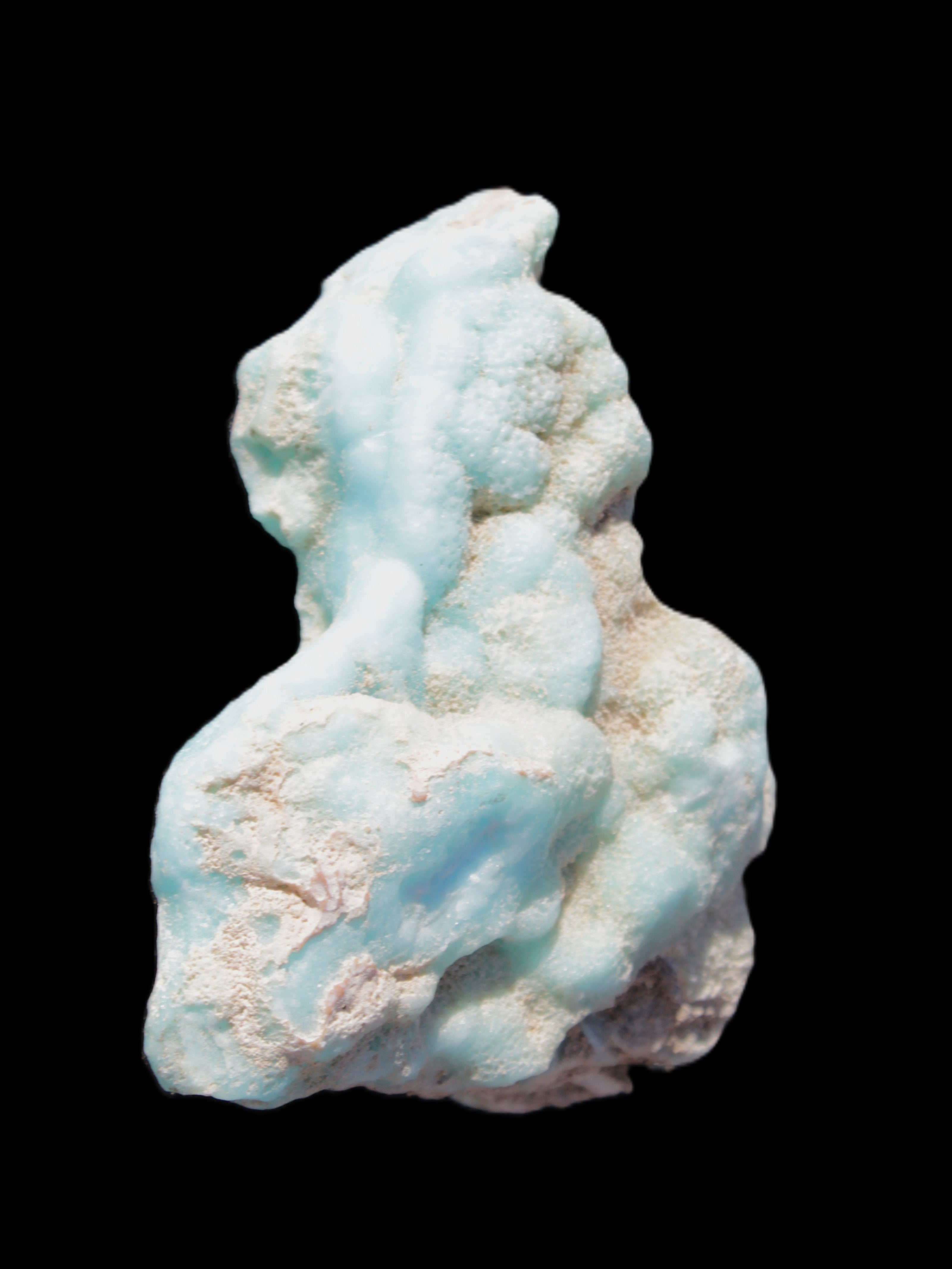 Blue Aragonite specimen 93*34*75mm 228g Rocks and Things Store