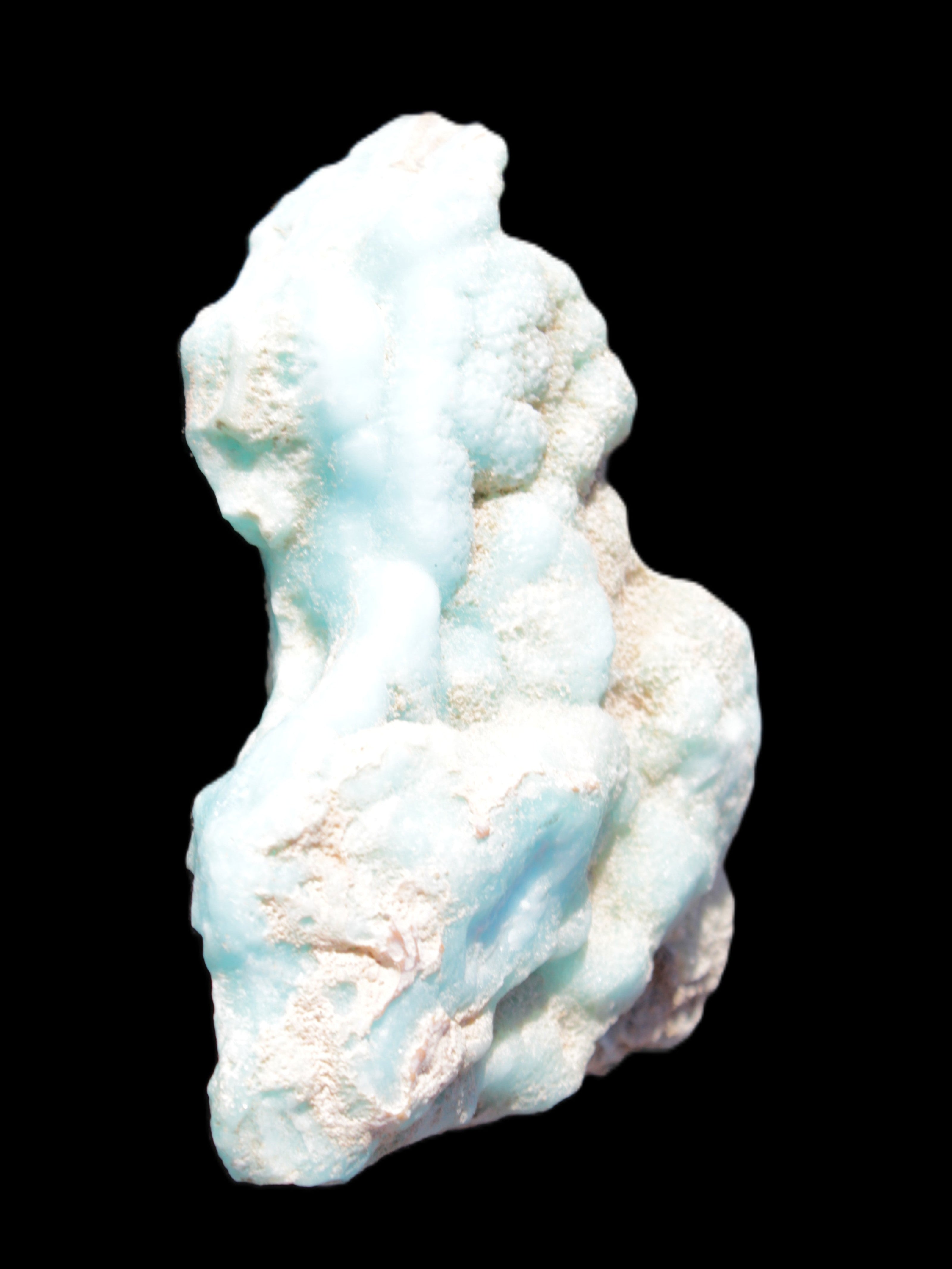 Blue Aragonite specimen 93*34*75mm 228g Rocks and Things Store