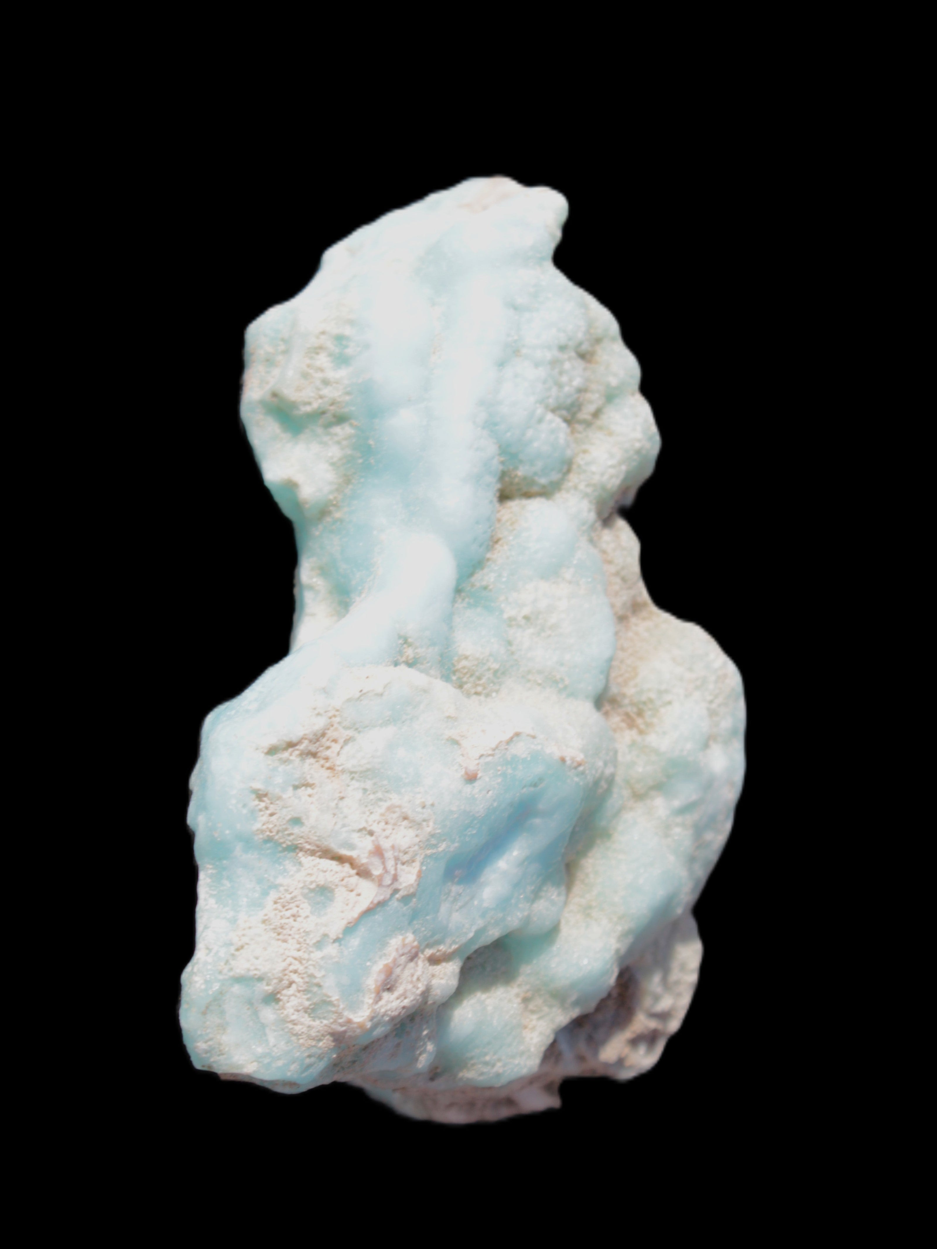 Blue Aragonite specimen 93*34*75mm 228g Rocks and Things Store