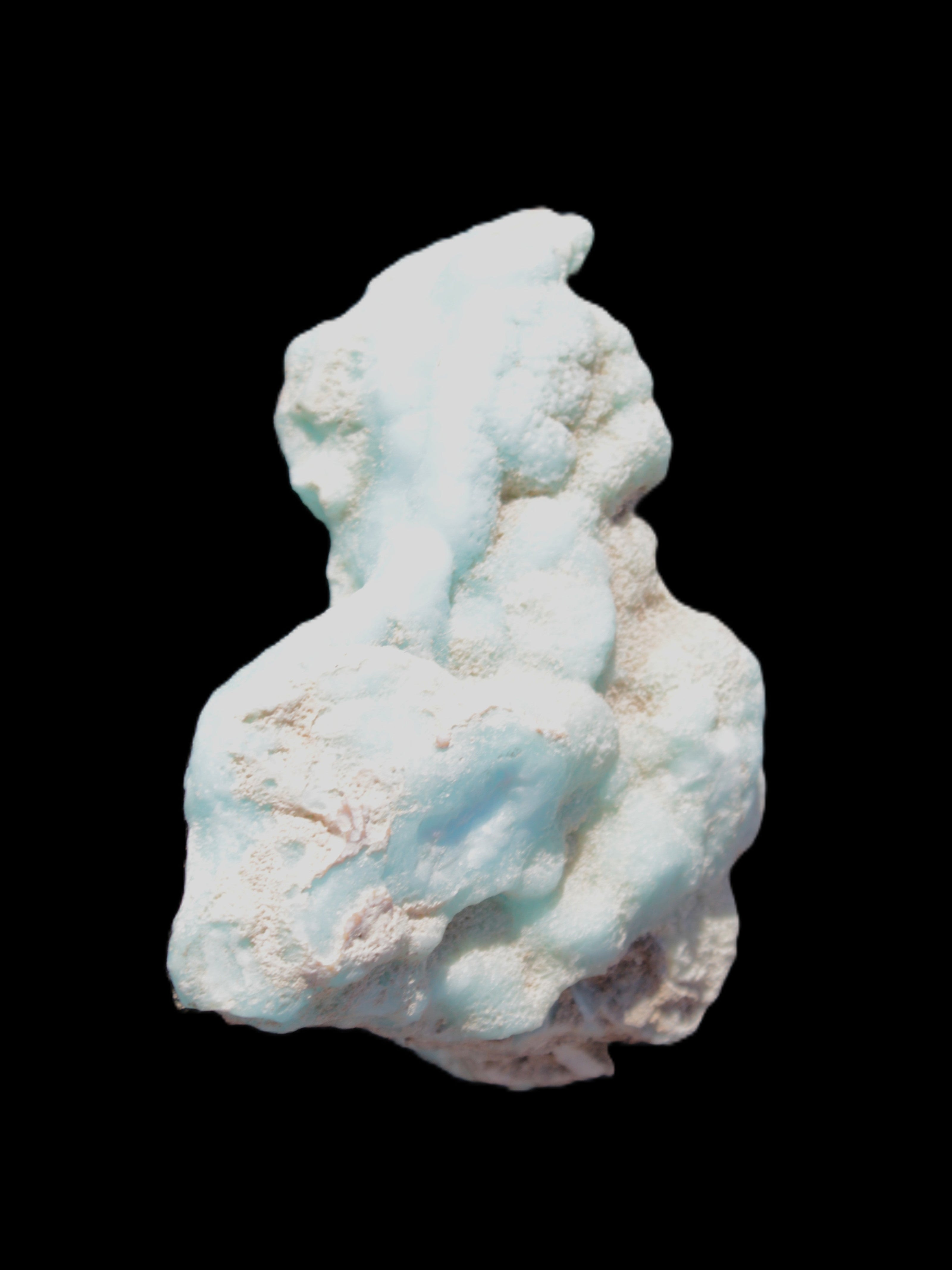 Blue Aragonite specimen 93*34*75mm 228g Rocks and Things Store