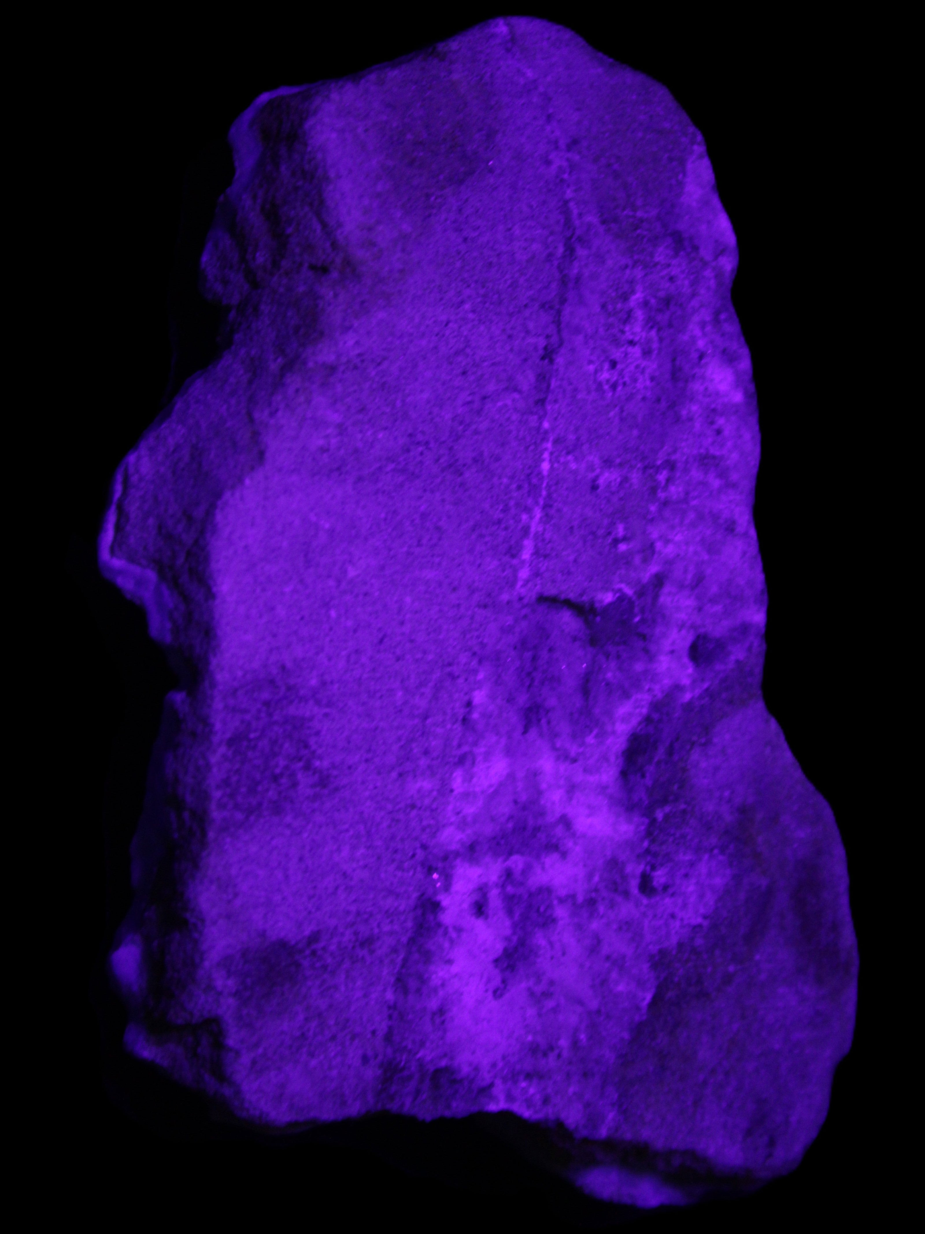 Blue Aragonite specimen 102*21*70mm 185g in sunlight - Rocks and Things Store