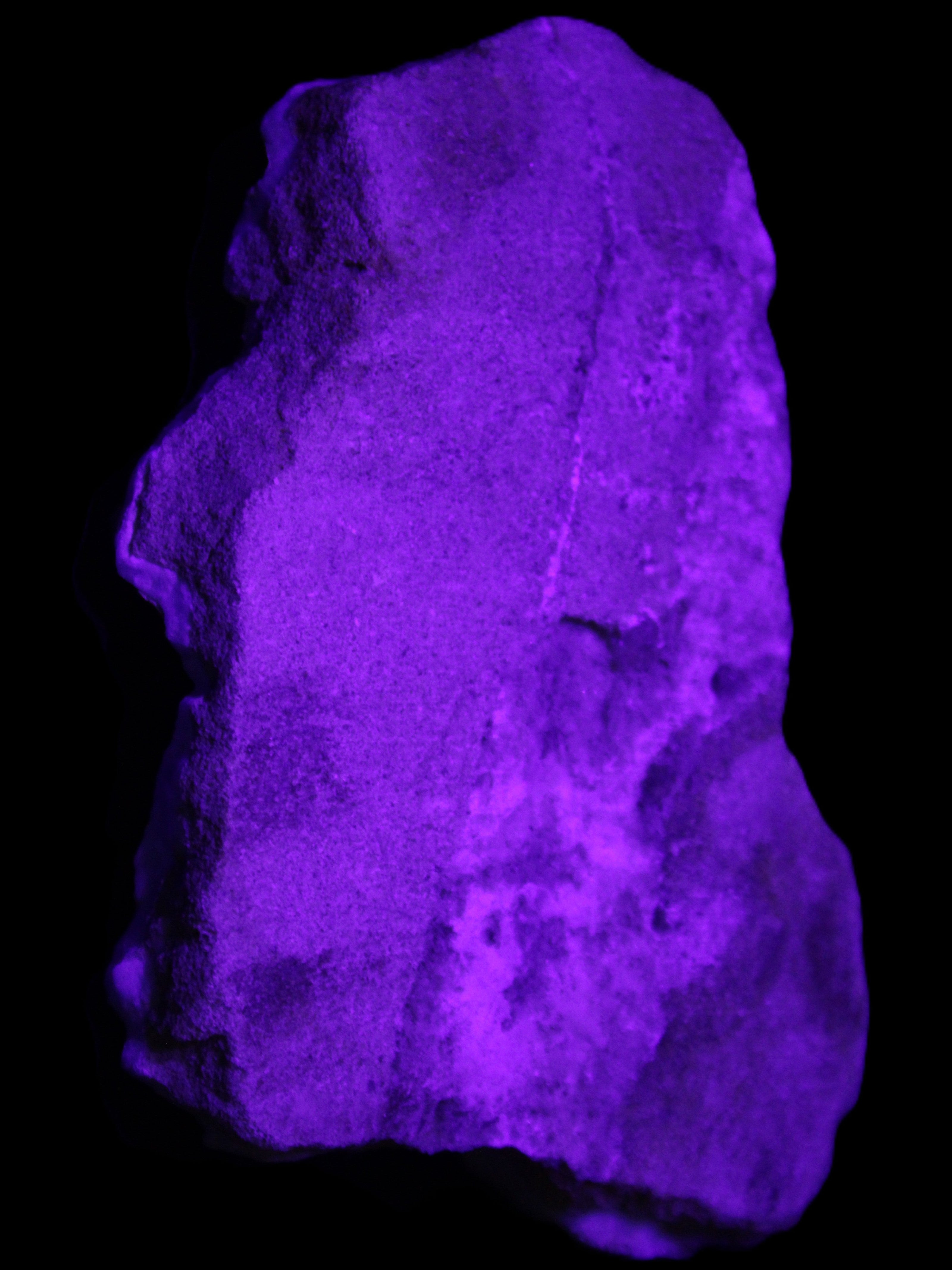 Blue Aragonite specimen 102*21*70mm 185g in sunlight - Rocks and Things Store