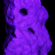 Blue Aragonite specimen 102*21*70mm 185g in sunlight - Rocks and Things Store