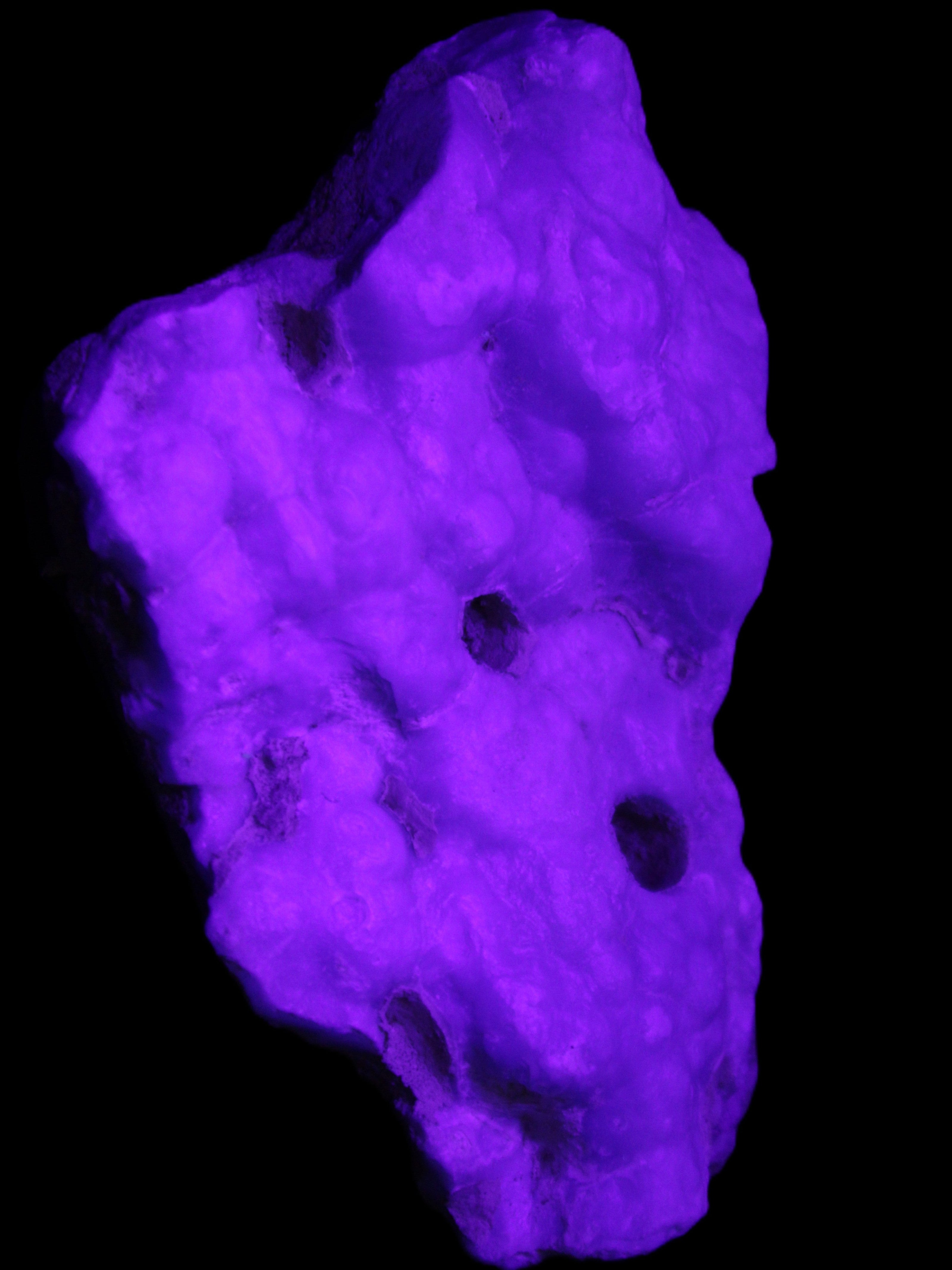 Blue Aragonite specimen 102*21*70mm 185g in sunlight - Rocks and Things Store