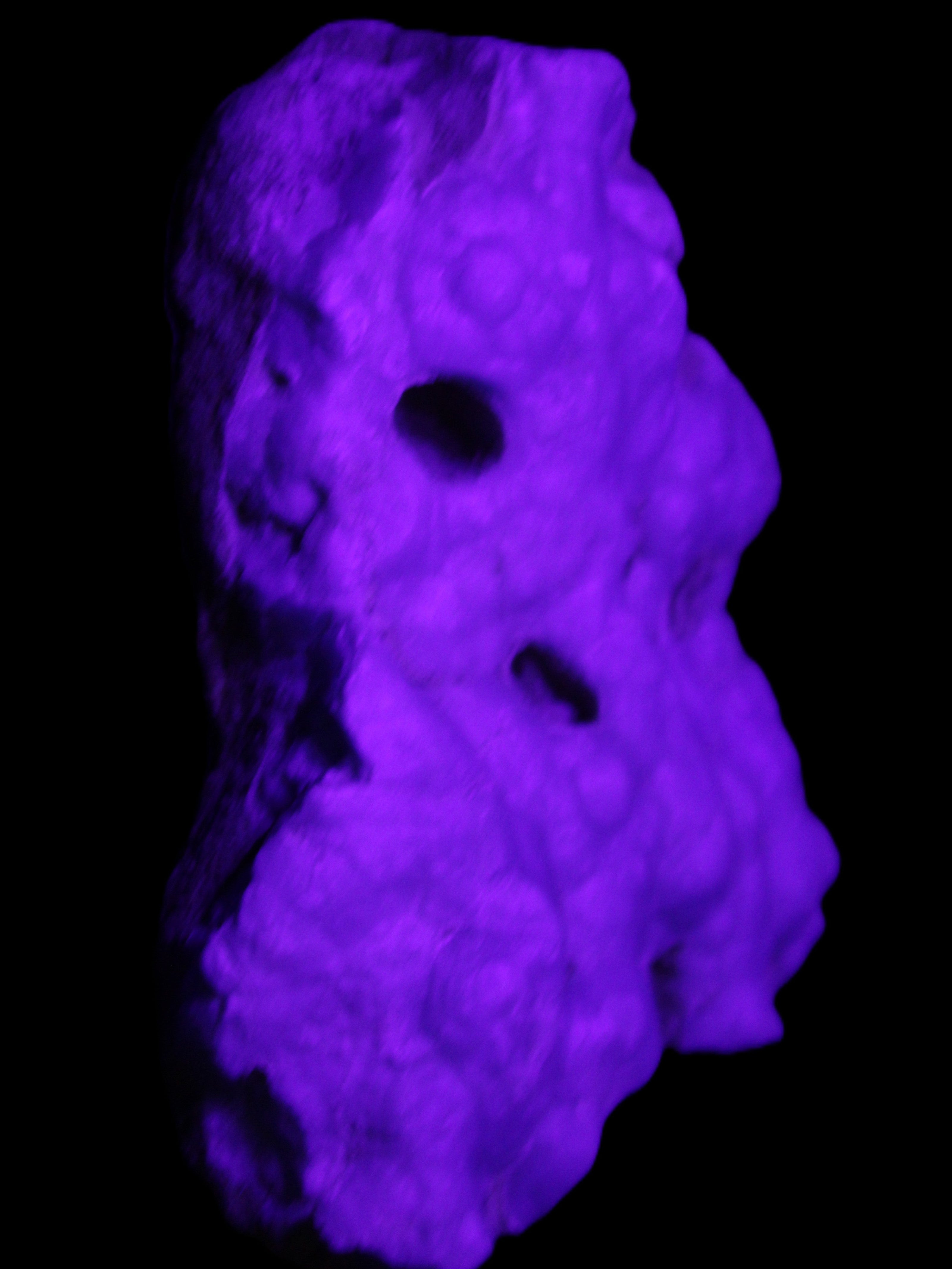 Blue Aragonite specimen 102*21*70mm 185g in sunlight - Rocks and Things Store