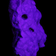 Blue Aragonite specimen 102*21*70mm 185g in sunlight - Rocks and Things Store