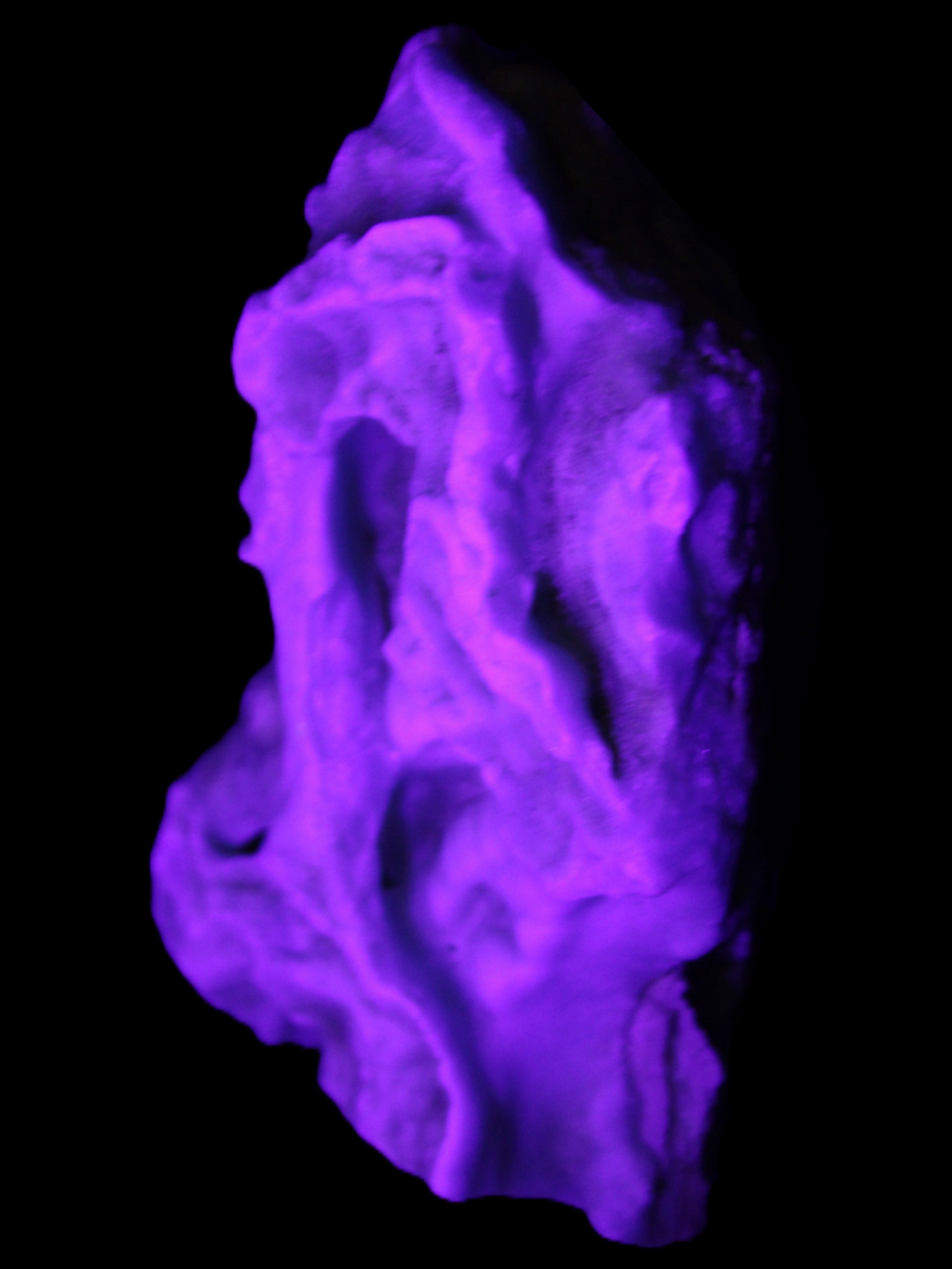 Blue Aragonite specimen 102*21*70mm 185g in sunlight - Rocks and Things Store