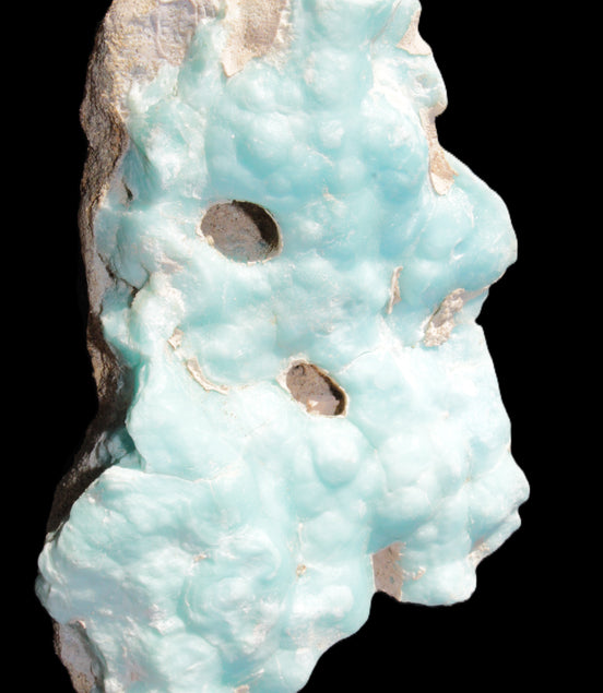Blue Aragonite specimen 102*21*70mm 185g Rocks and Things Store