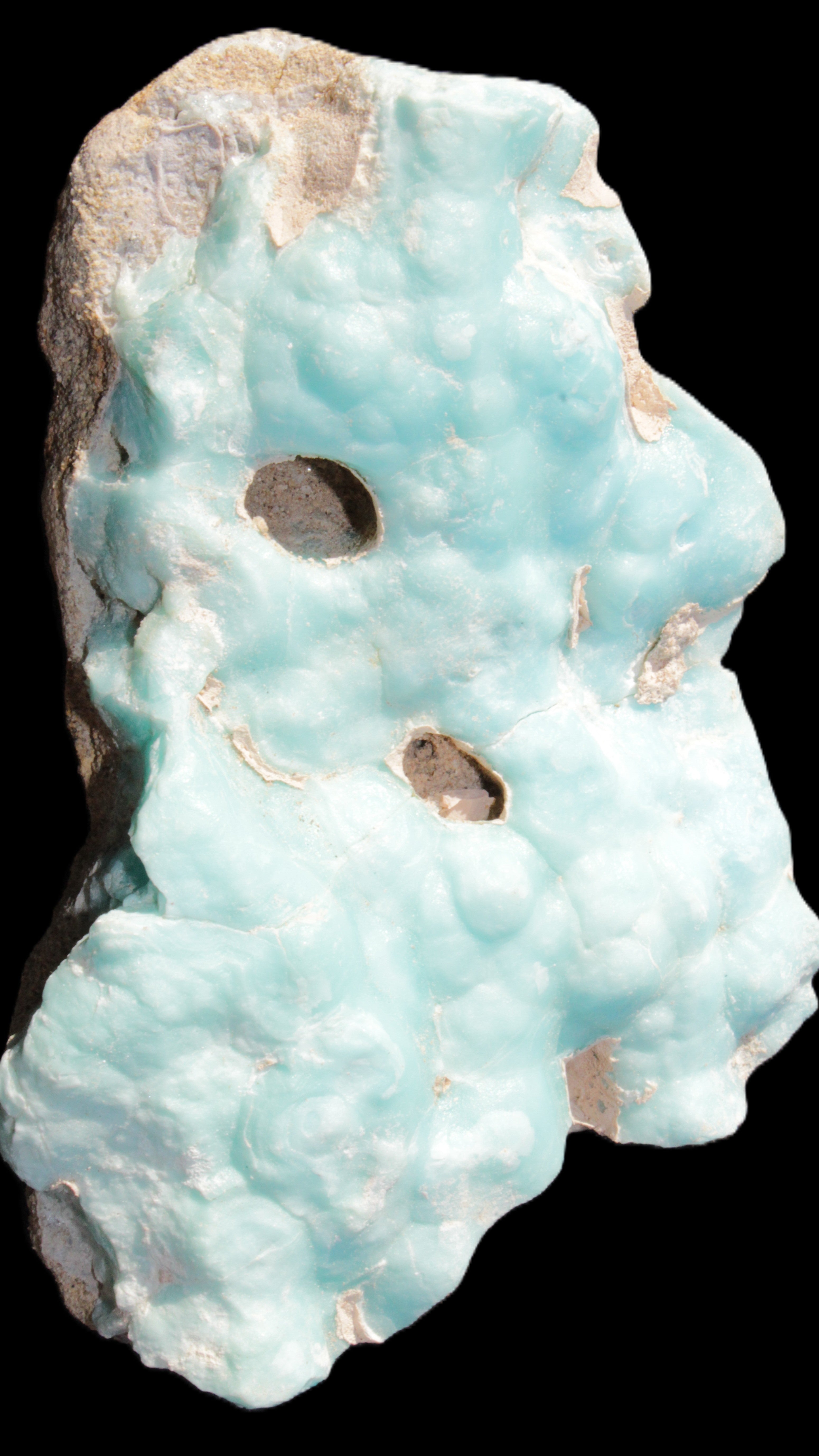 Blue Aragonite specimen 102*21*70mm 185g Rocks and Things Store