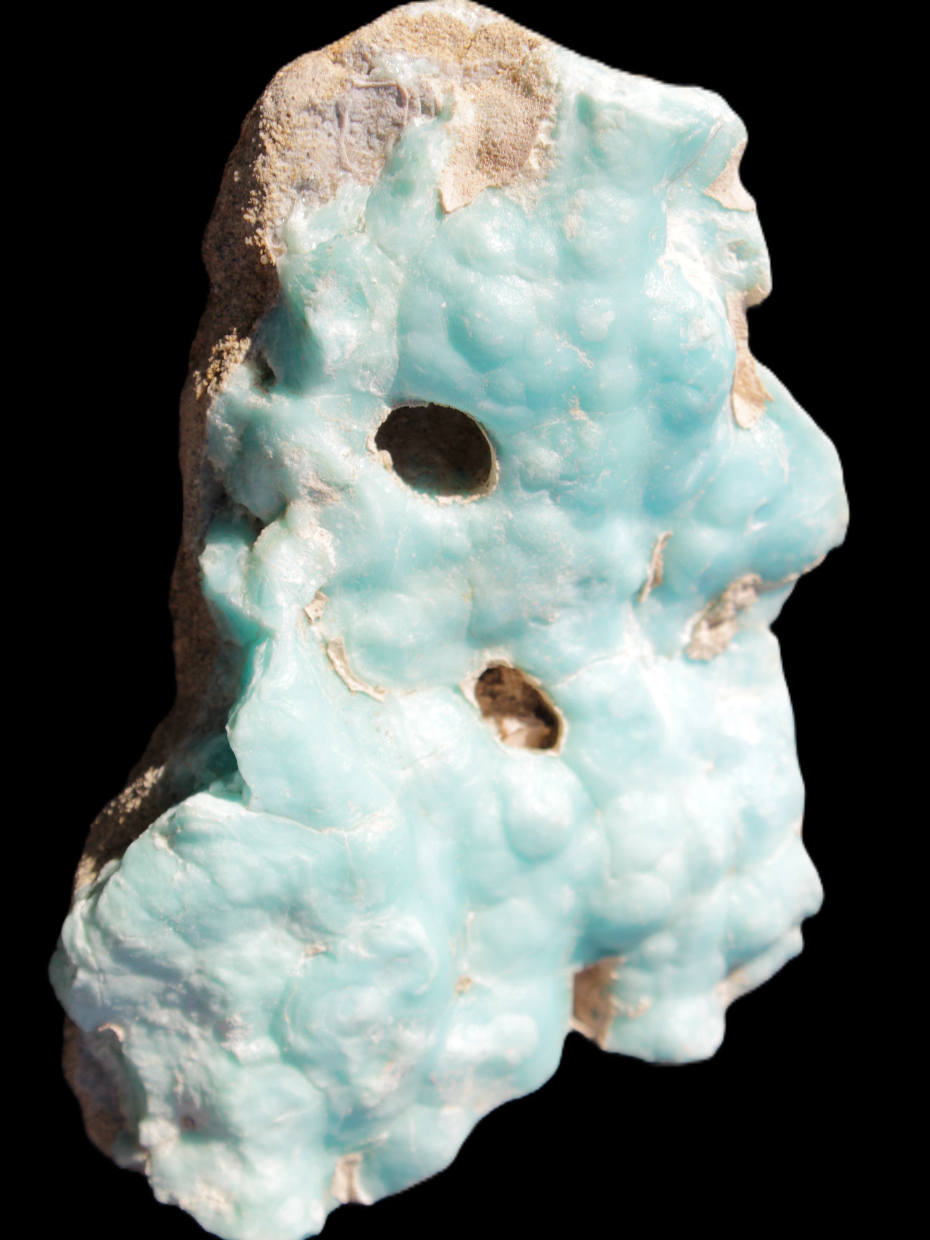 Blue Aragonite specimen 102*21*70mm 185g Rocks and Things Store