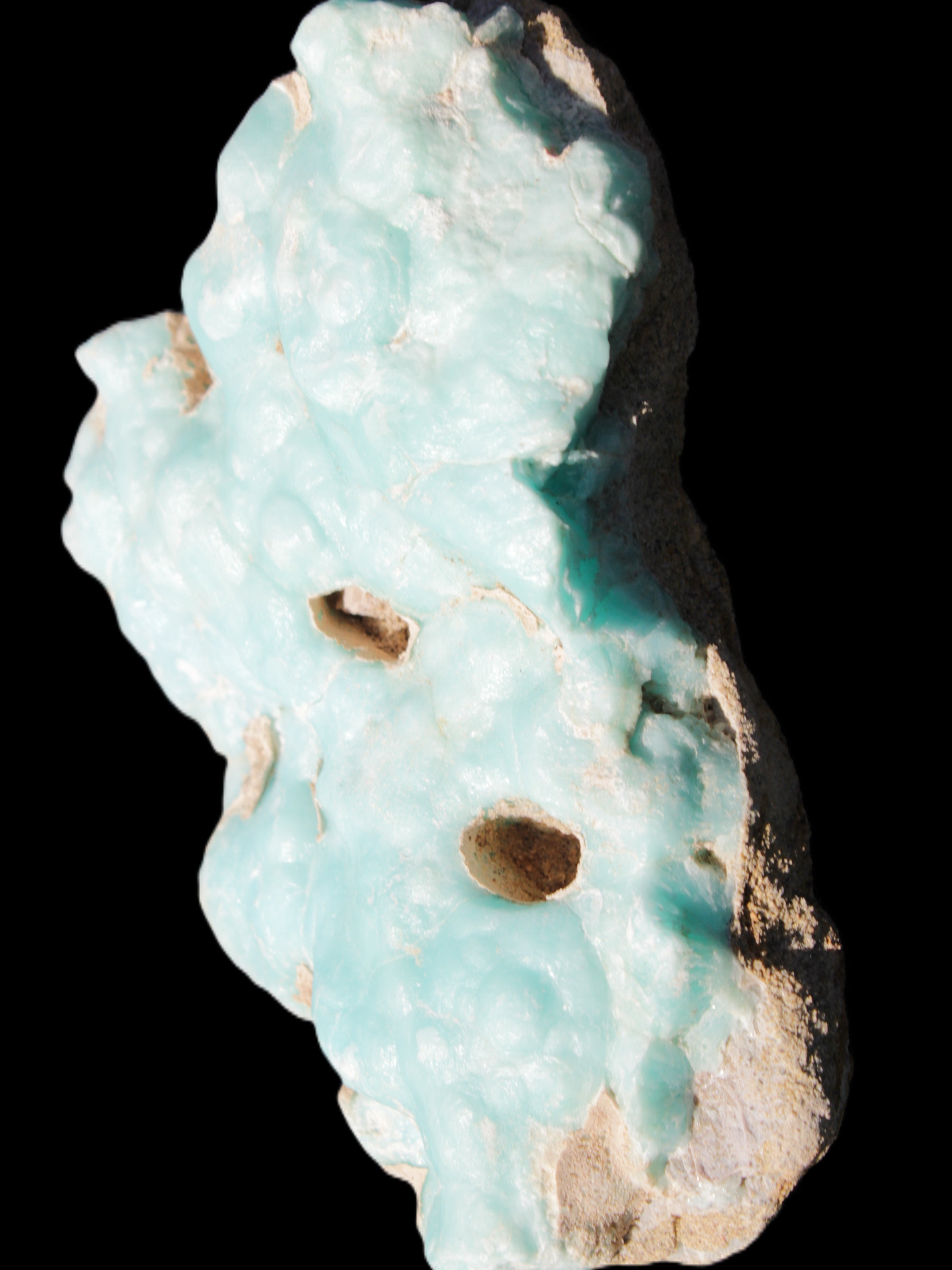 Blue Aragonite specimen 102*21*70mm 185g Rocks and Things Store