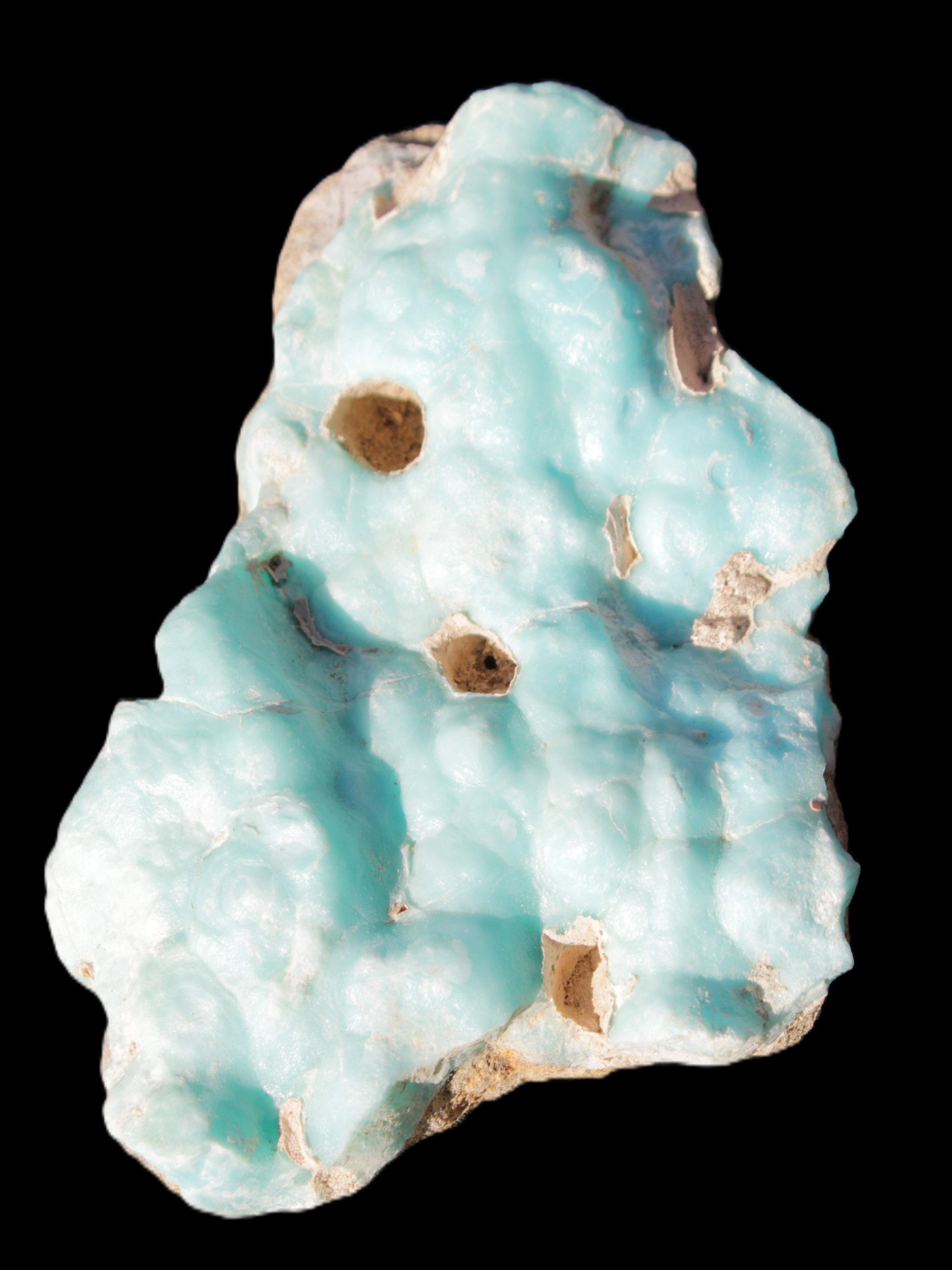 Blue Aragonite specimen 102*21*70mm 185g Rocks and Things Store
