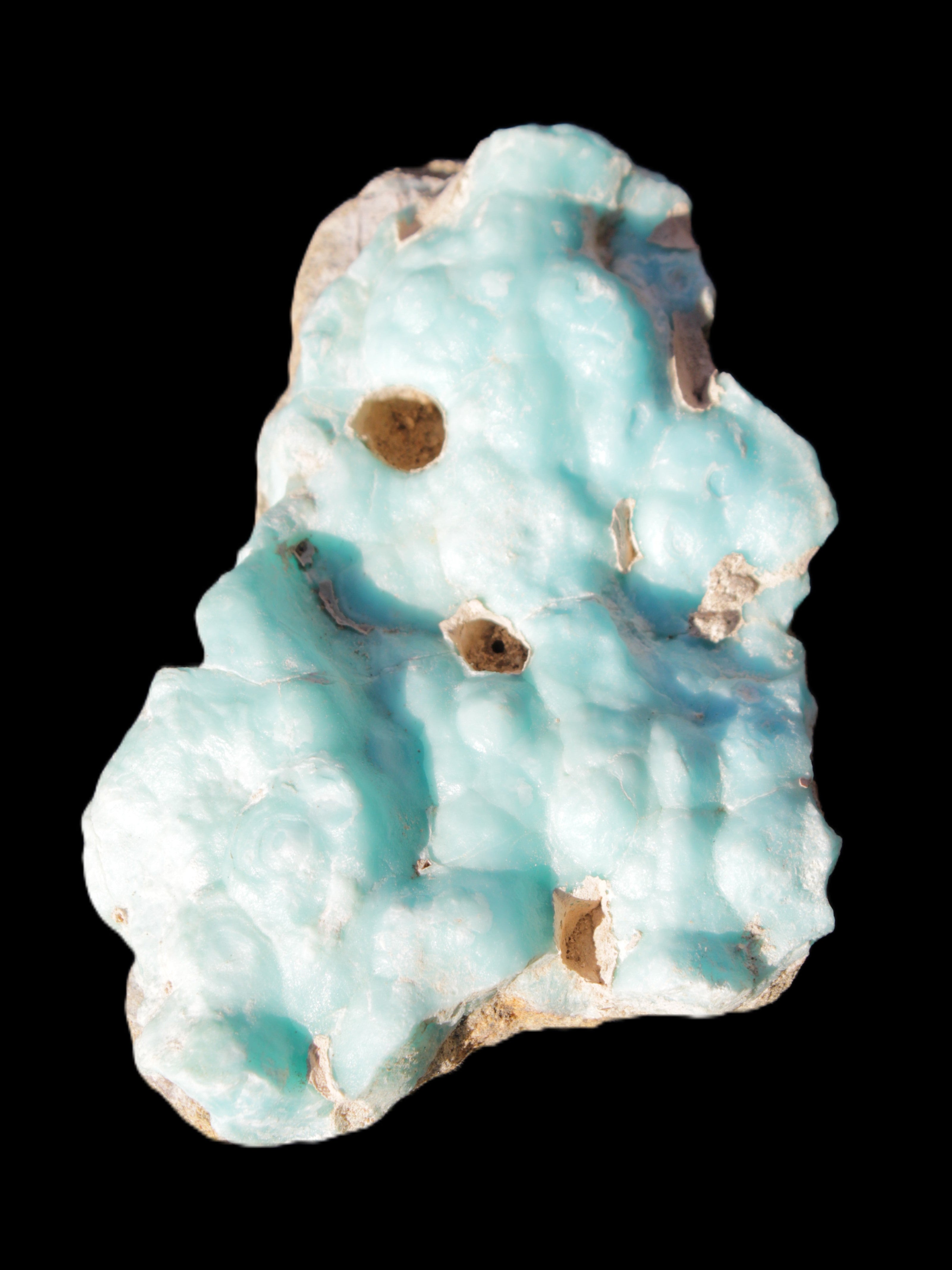 Blue Aragonite specimen 102*21*70mm 185g Rocks and Things Store