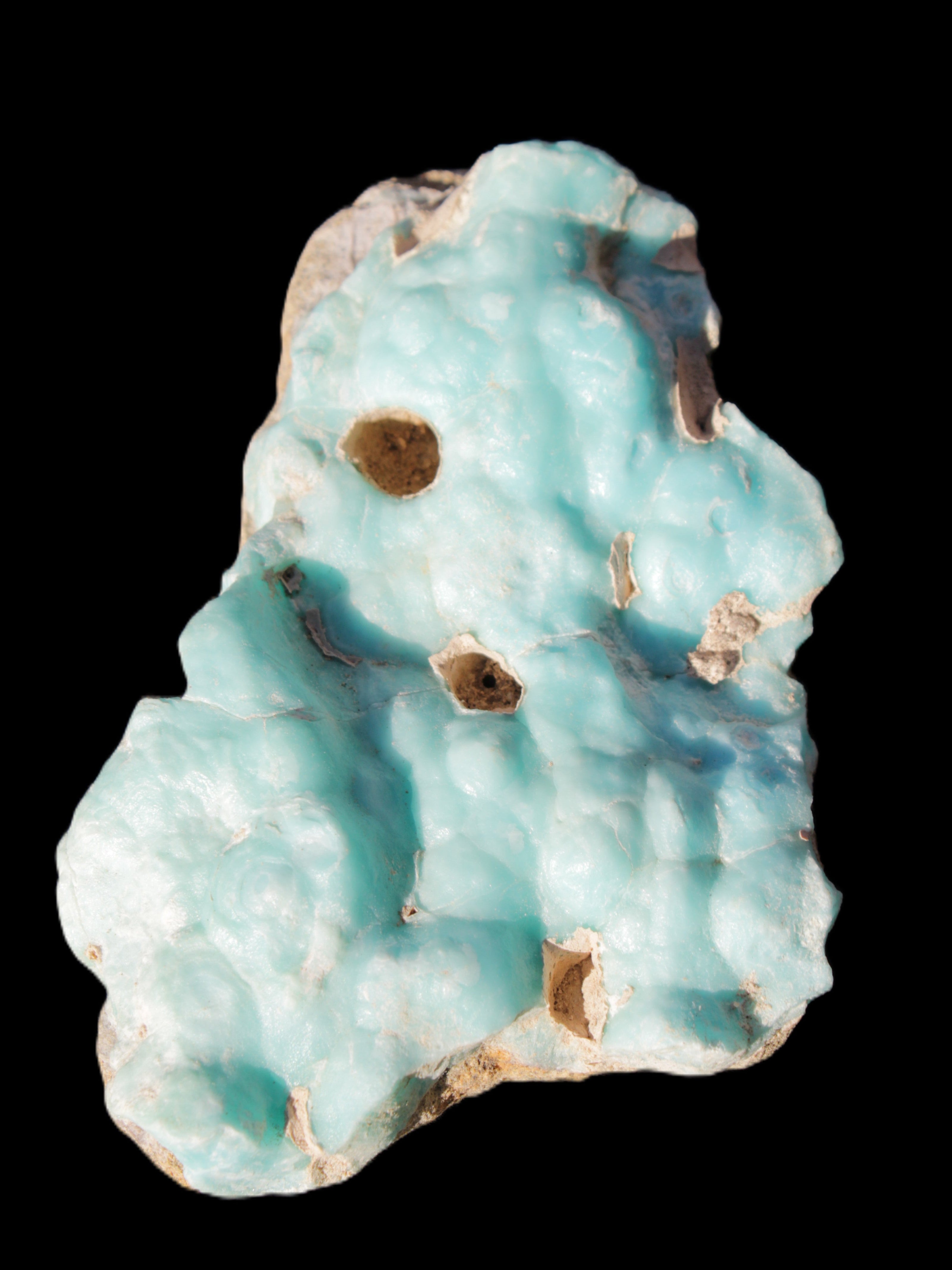 Blue Aragonite specimen 102*21*70mm 185g Rocks and Things Store