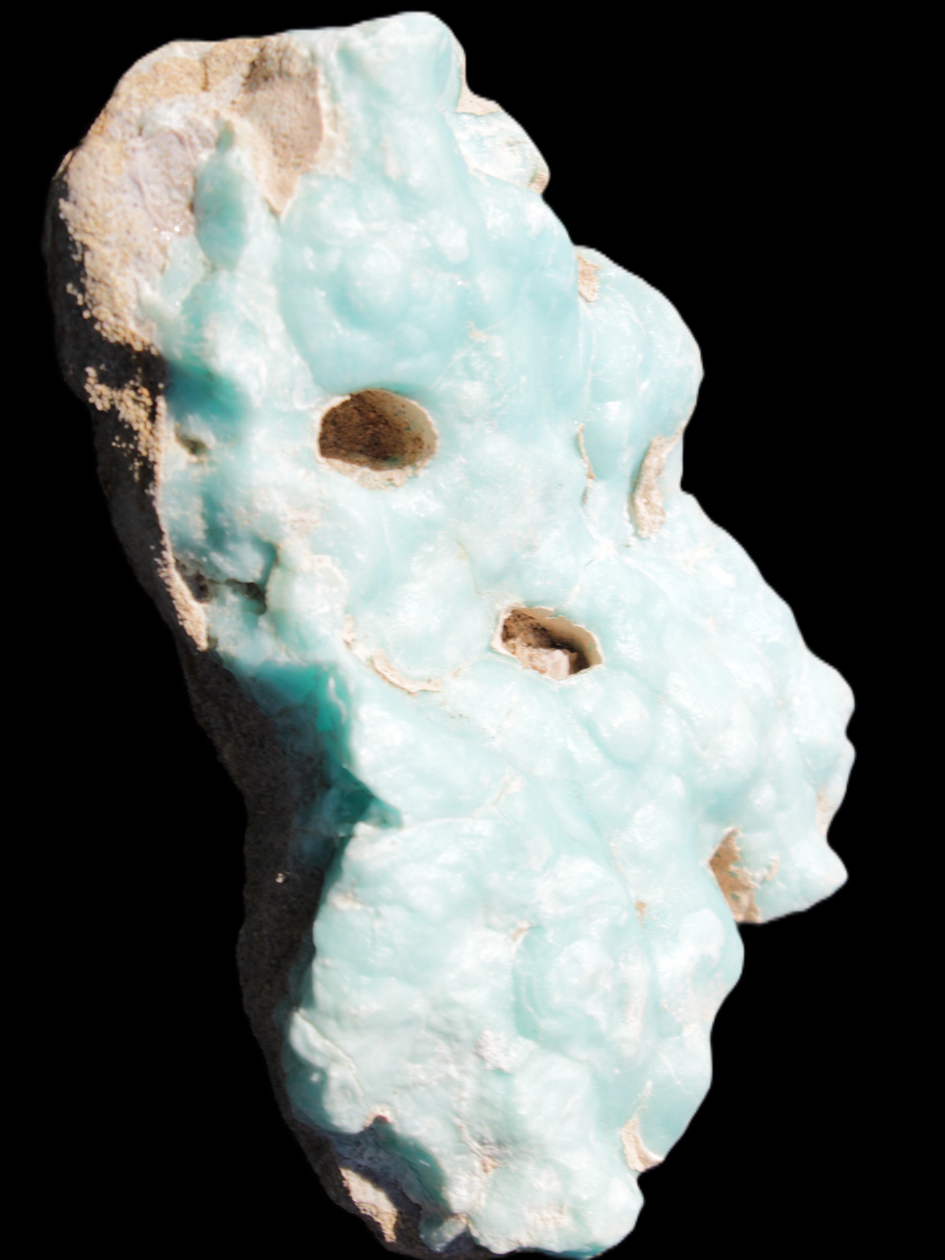 Blue Aragonite specimen 102*21*70mm 185g Rocks and Things Store