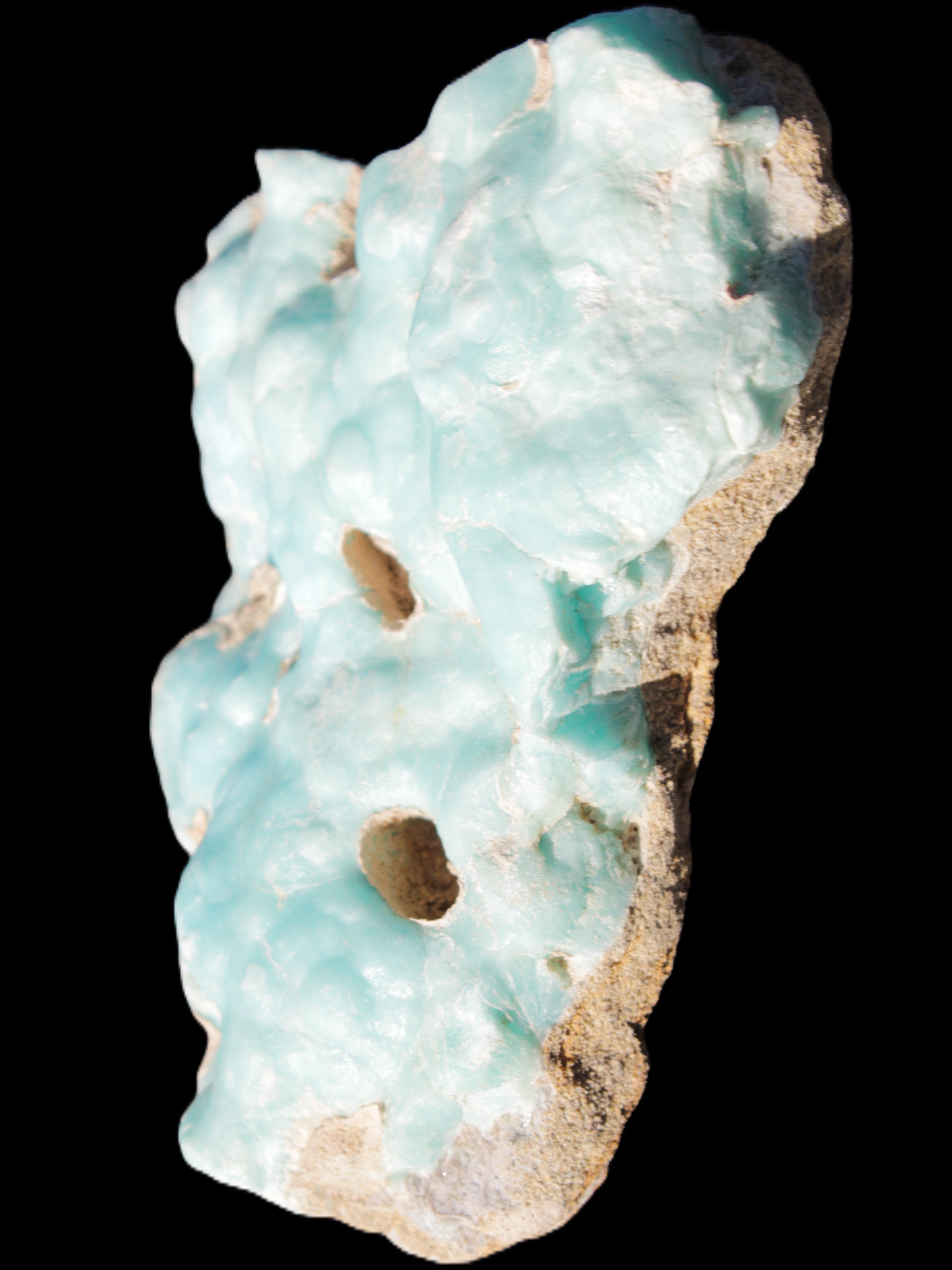 Blue Aragonite specimen 102*21*70mm 185g Rocks and Things Store