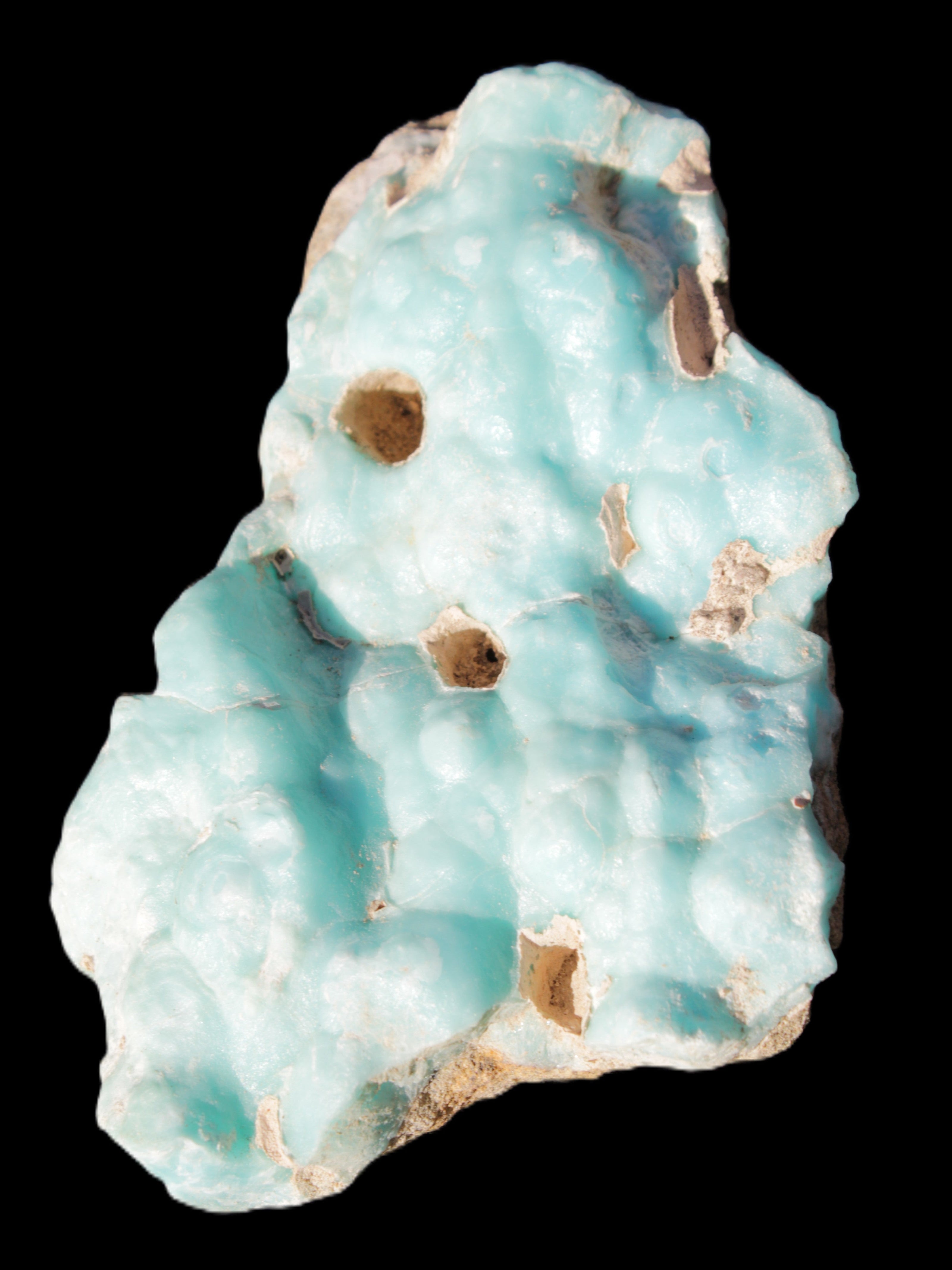 Blue Aragonite specimen 102*21*70mm 185g Rocks and Things Store