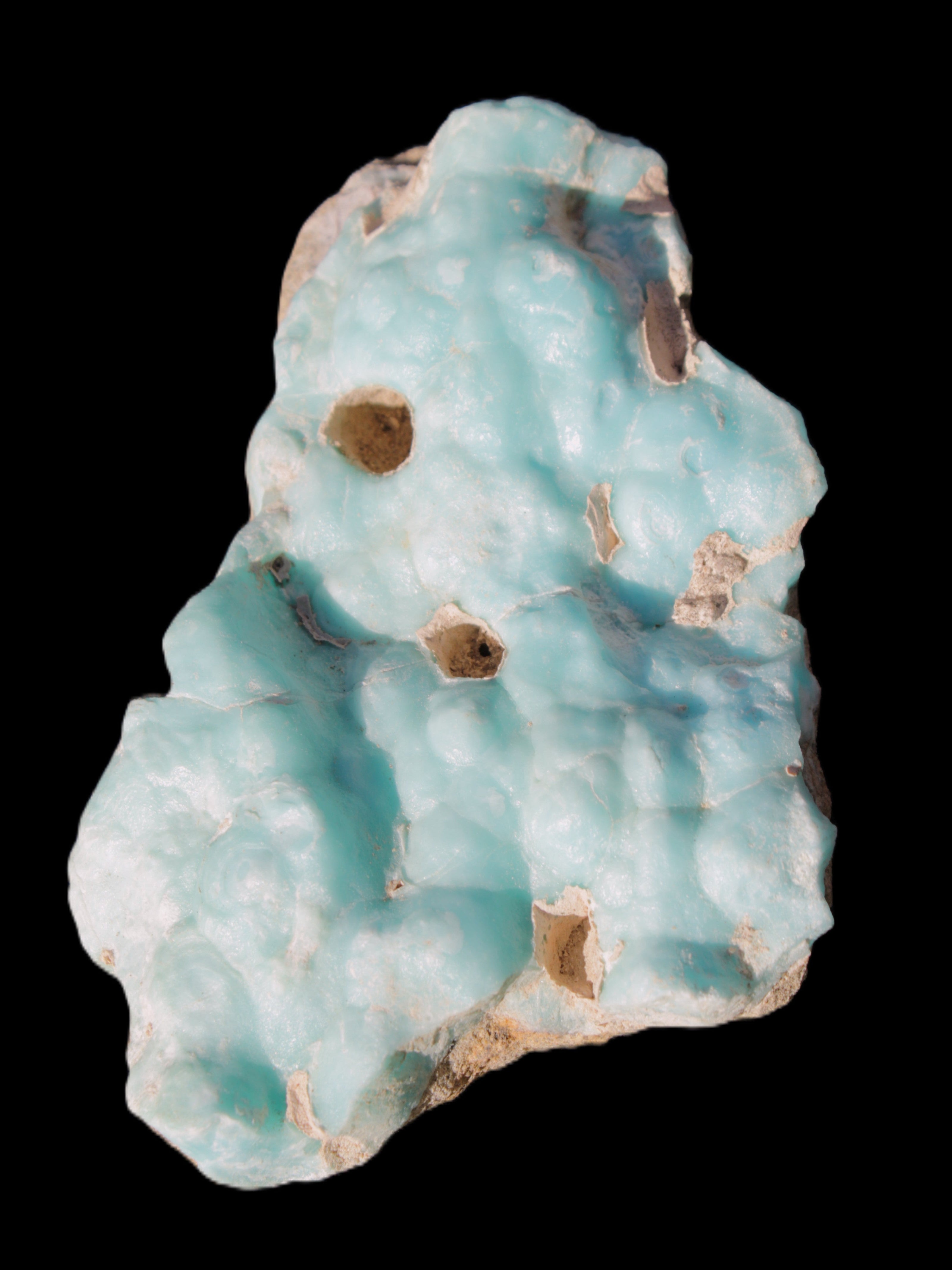 Blue Aragonite specimen 102*21*70mm 185g Rocks and Things Store