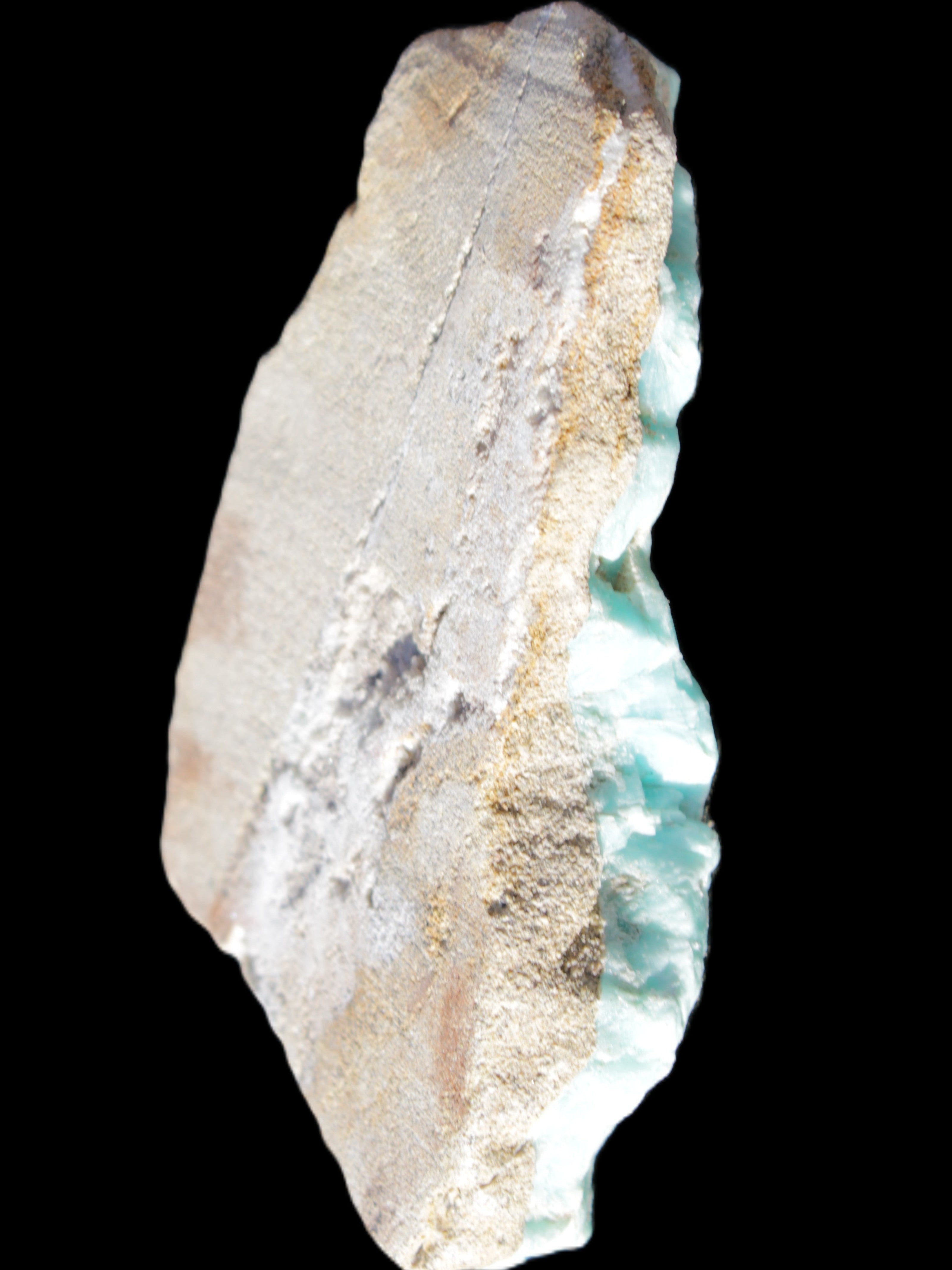 Blue Aragonite specimen 102*21*70mm 185g Rocks and Things Store